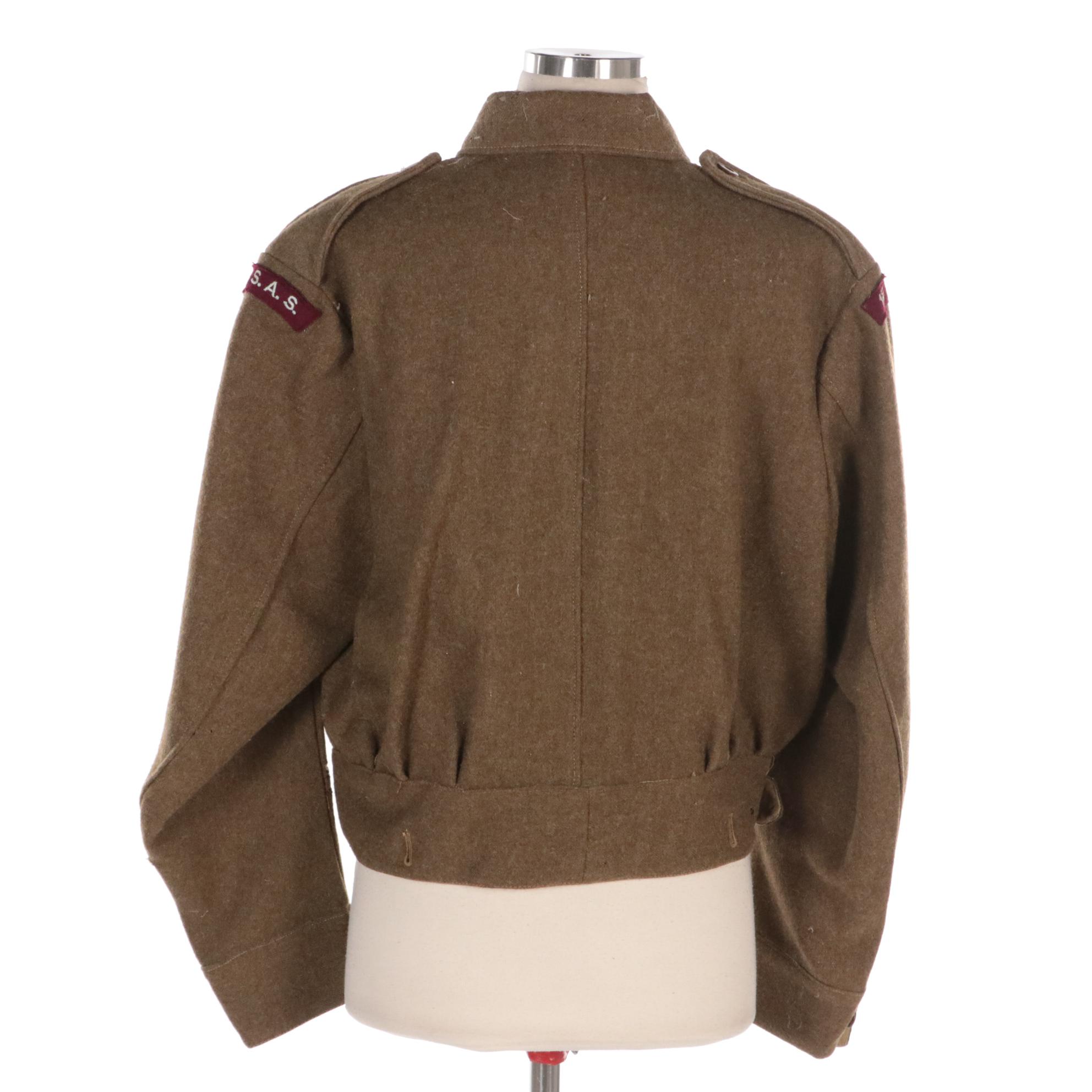 World War II Era British Army Special Air Service Field Coat