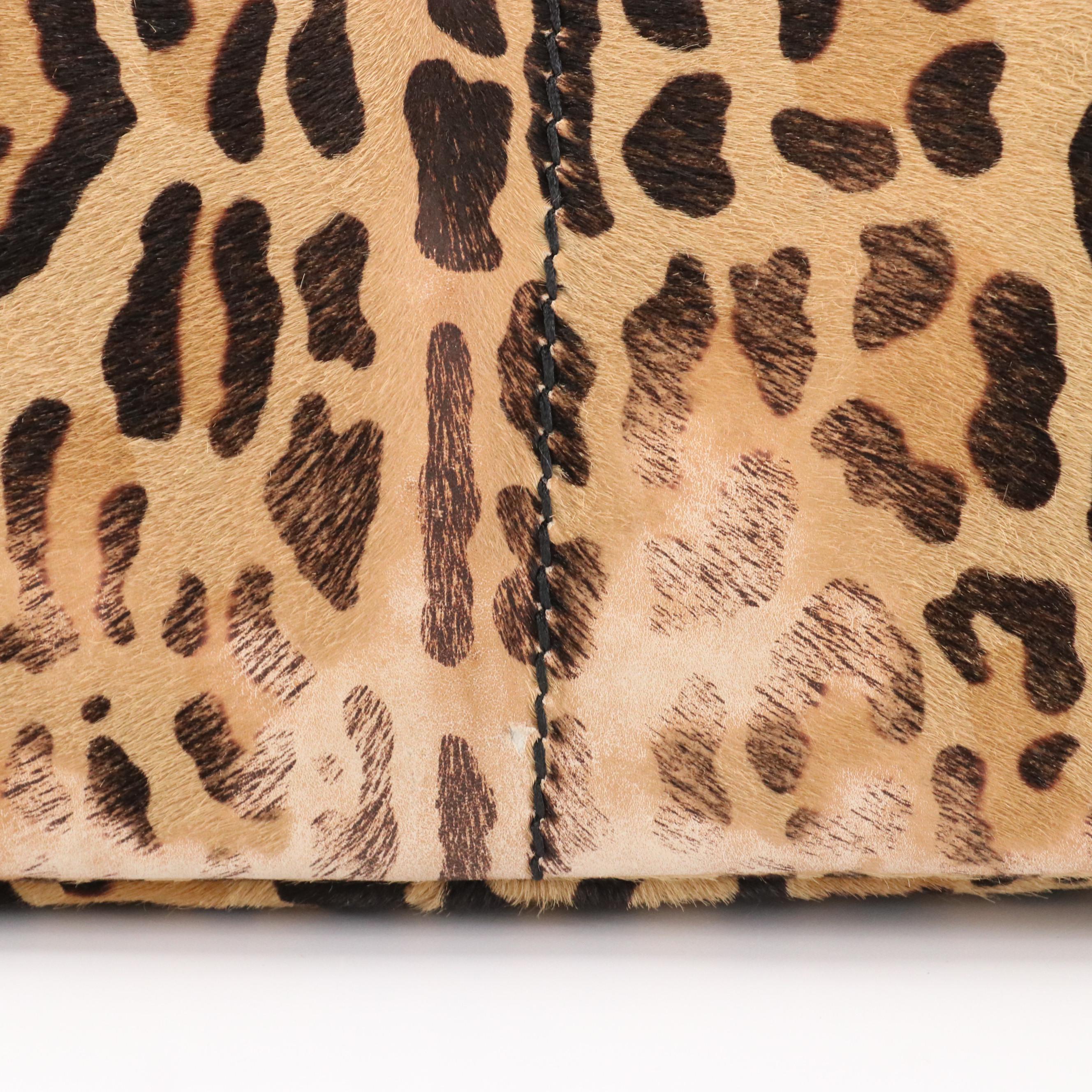 Prada Cavallino Tote in Animal Print Calf Hair
