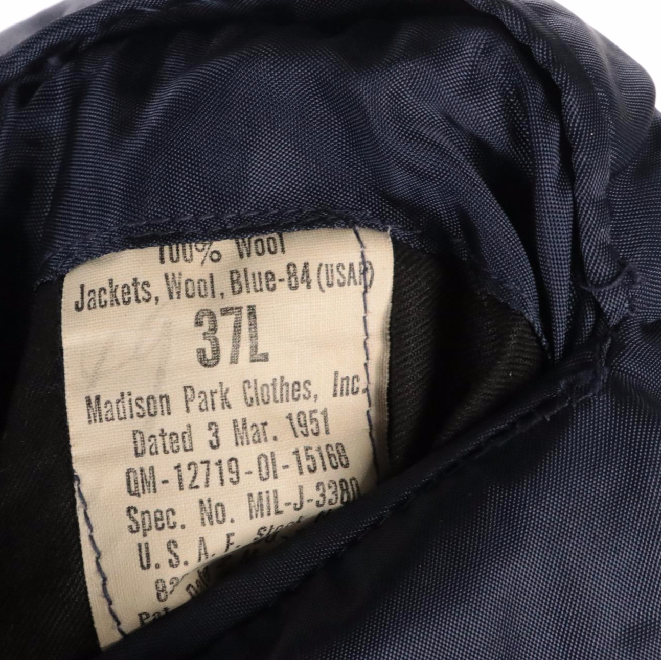 Korean War Era US Air Force Blue 84 Eisenhower Jackets