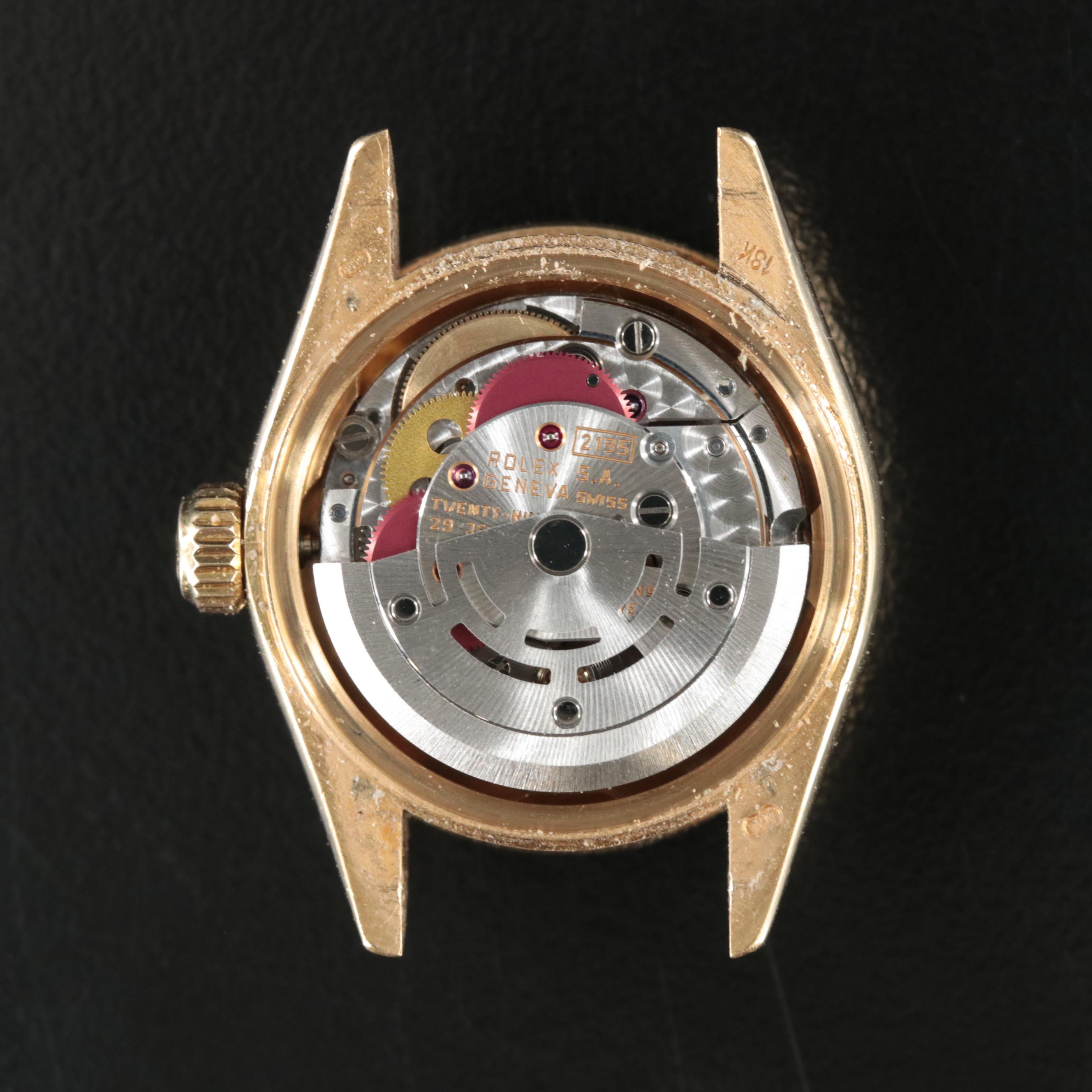 1990 Rolex Custom Diamond Dial and Bezel Datejust Watch