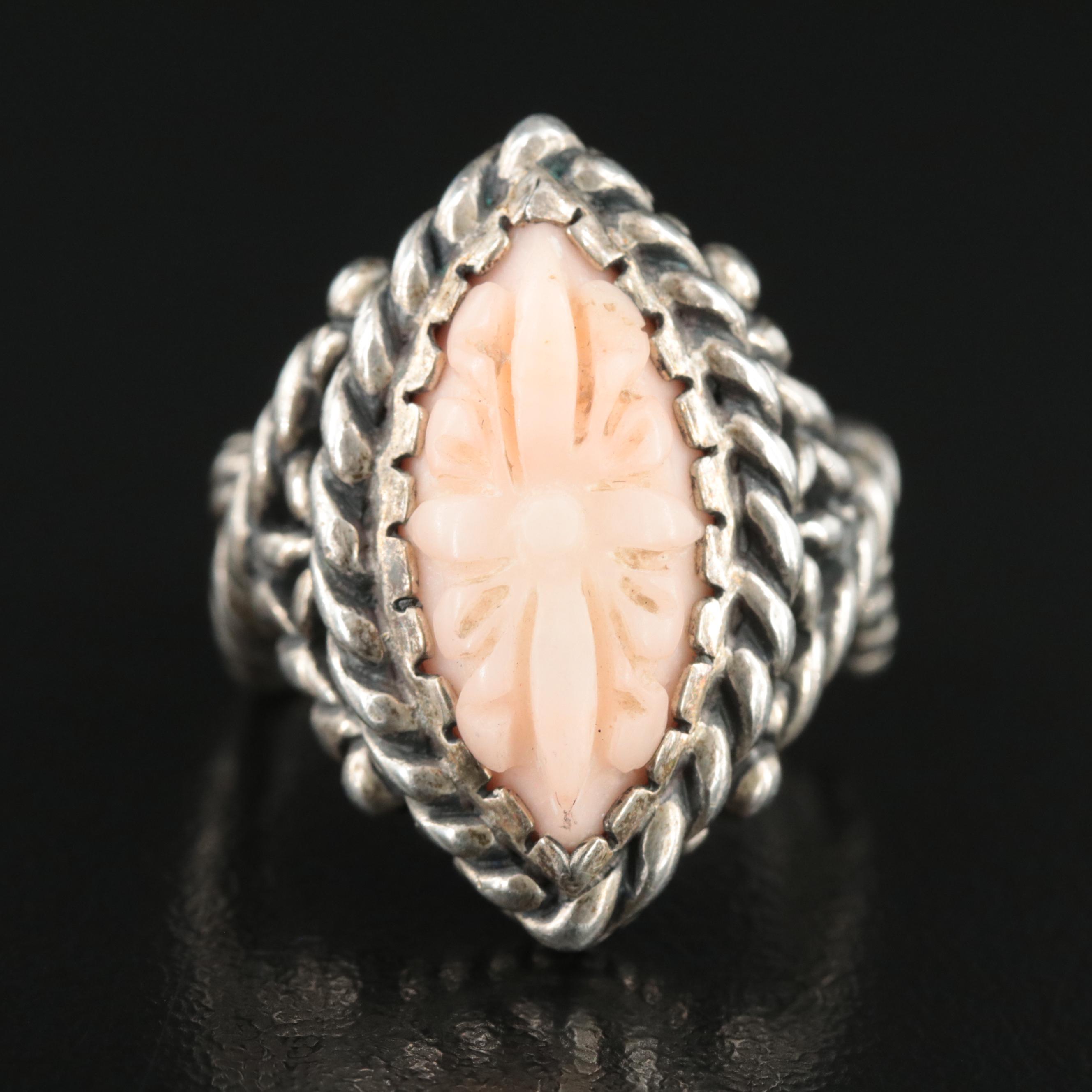 Carolyn Pollack for Relios Sterling Navette Ring