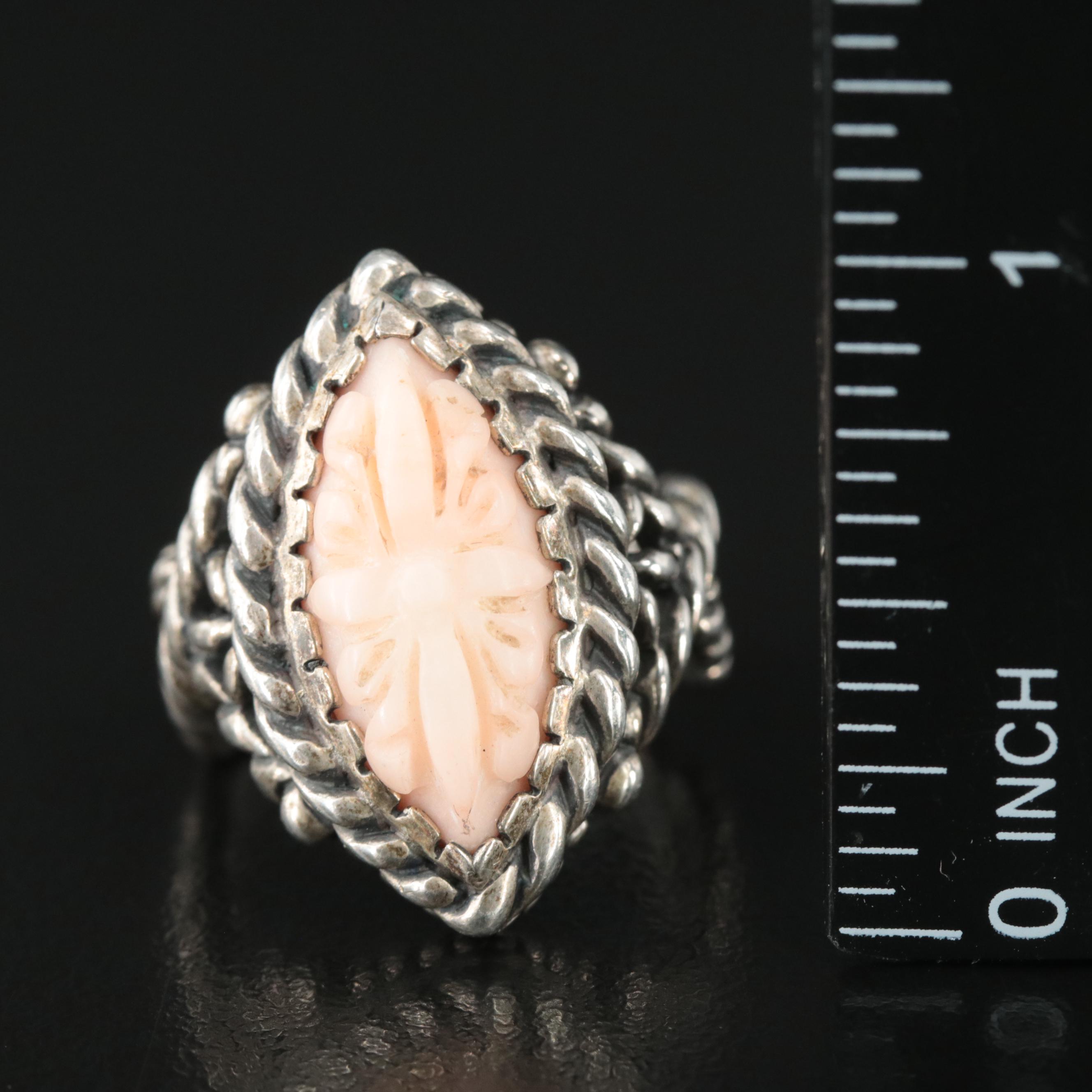 Carolyn Pollack for Relios Sterling Navette Ring