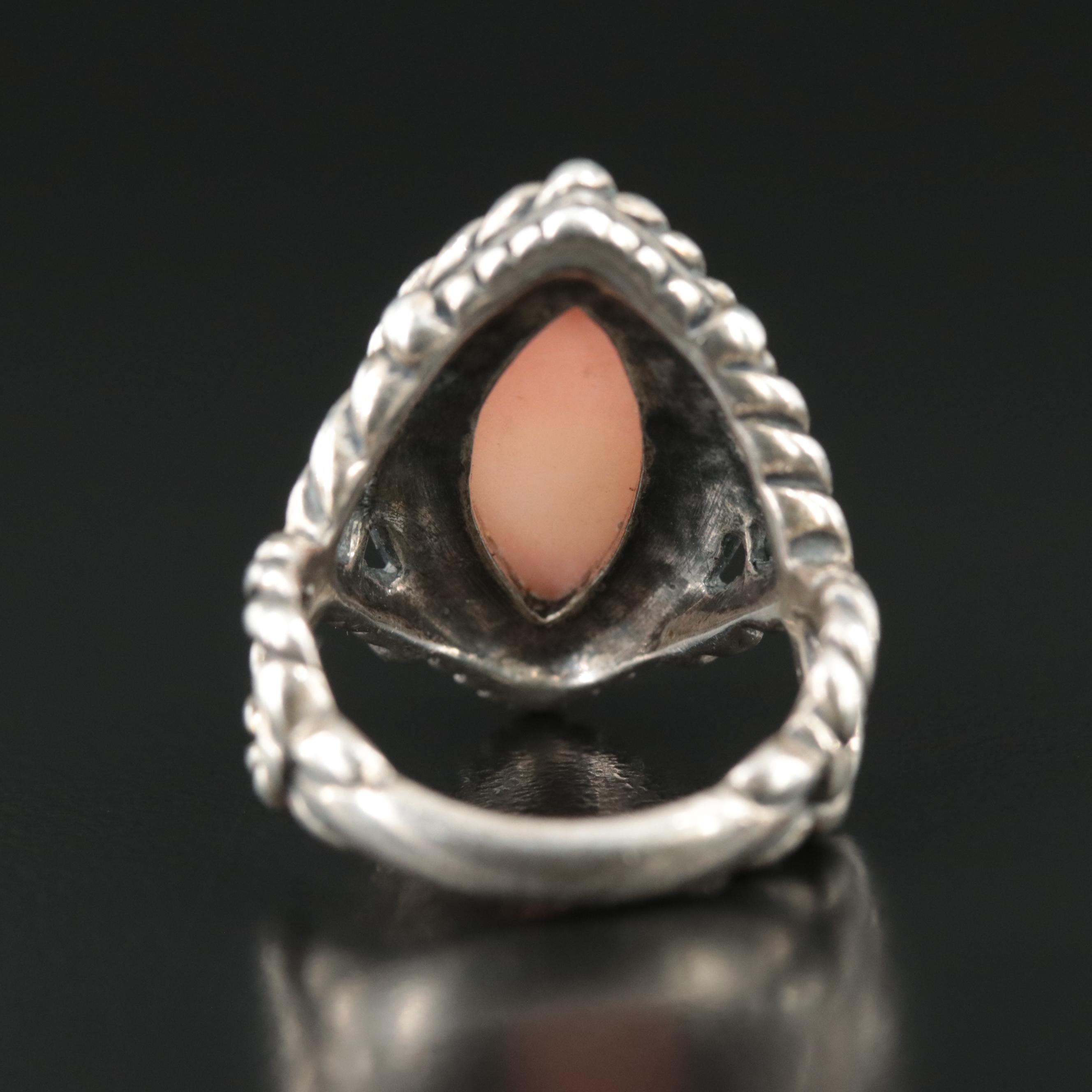 Carolyn Pollack for Relios Sterling Navette Ring