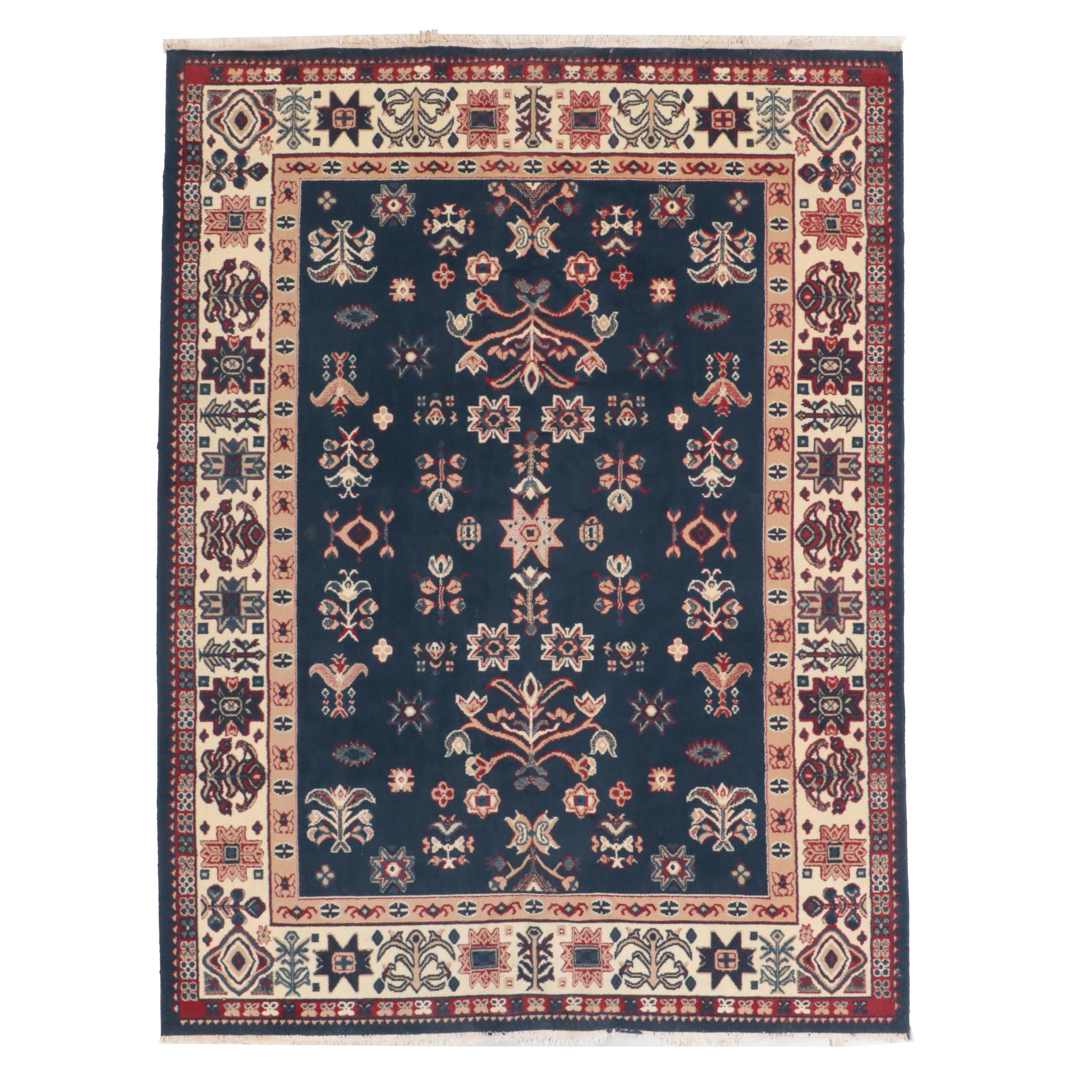 7'6 x 10'5 Machine-Made Caucasian Style Area Rug