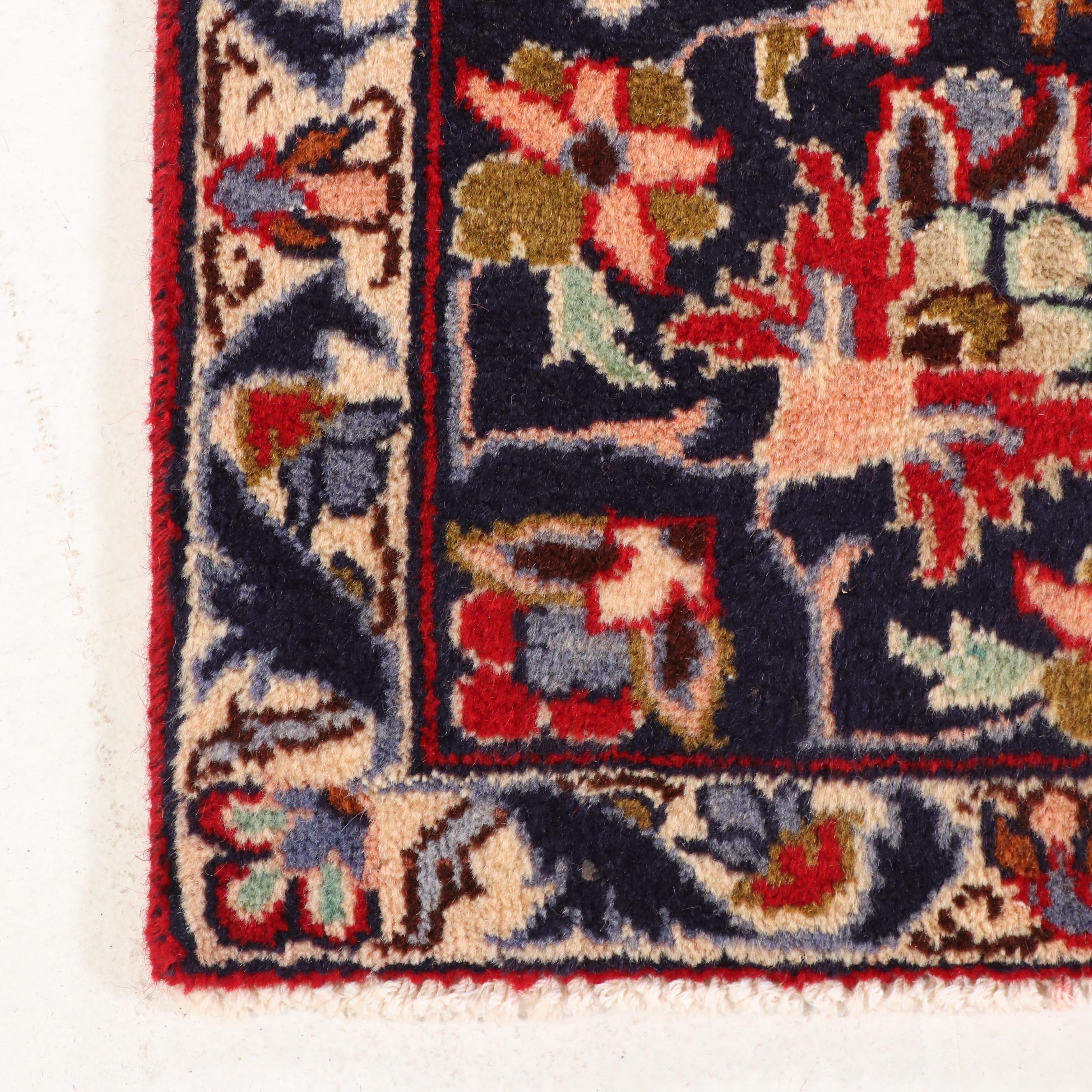 9'6 x 12'8 Hand-Knotted Persian Mahal Room Sized Rug