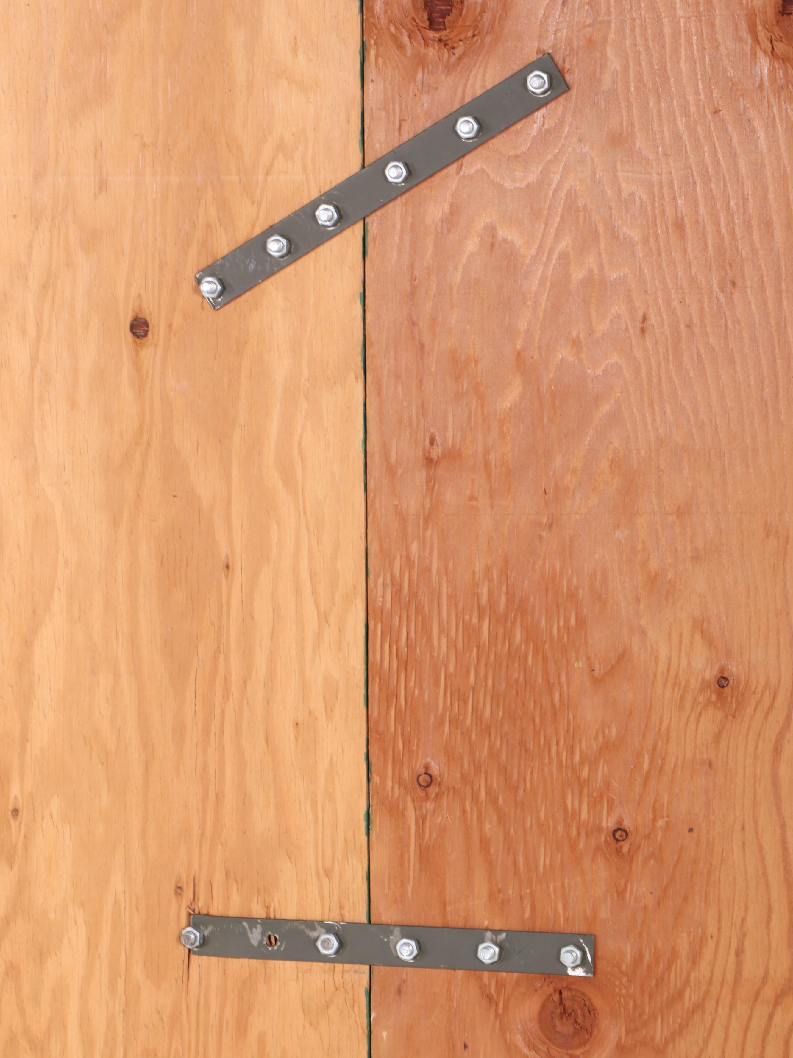 1850s American Federal Style Rope Bed Frame with Wooden Mattress Platform