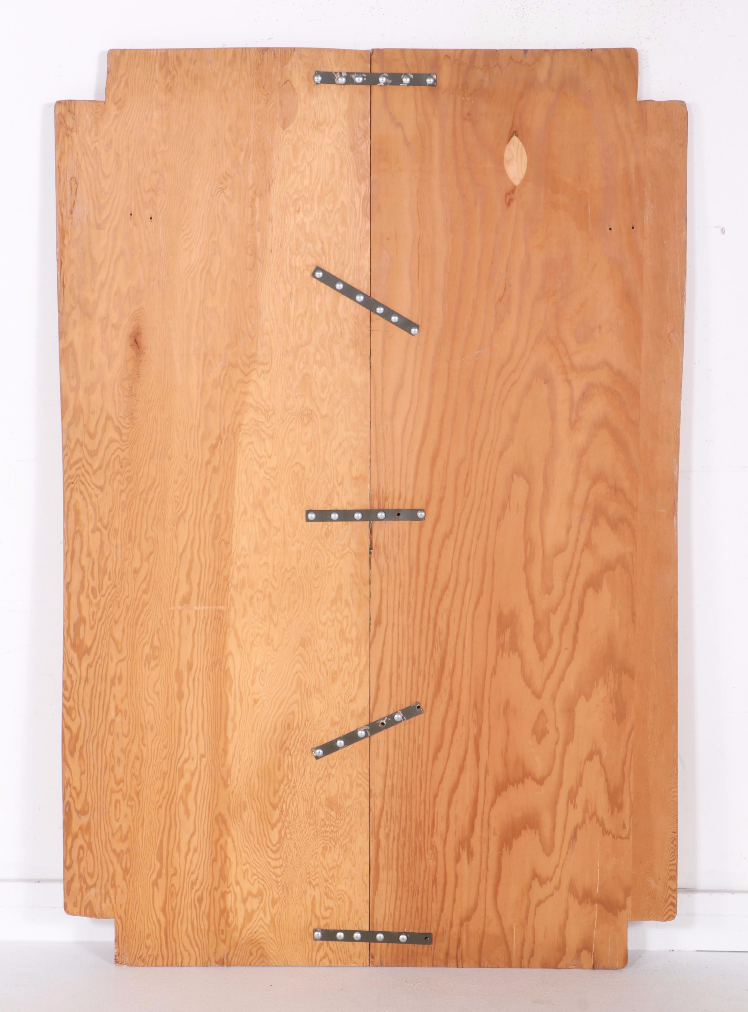 1850s American Federal Style Rope Bed Frame with Wooden Mattress Platform