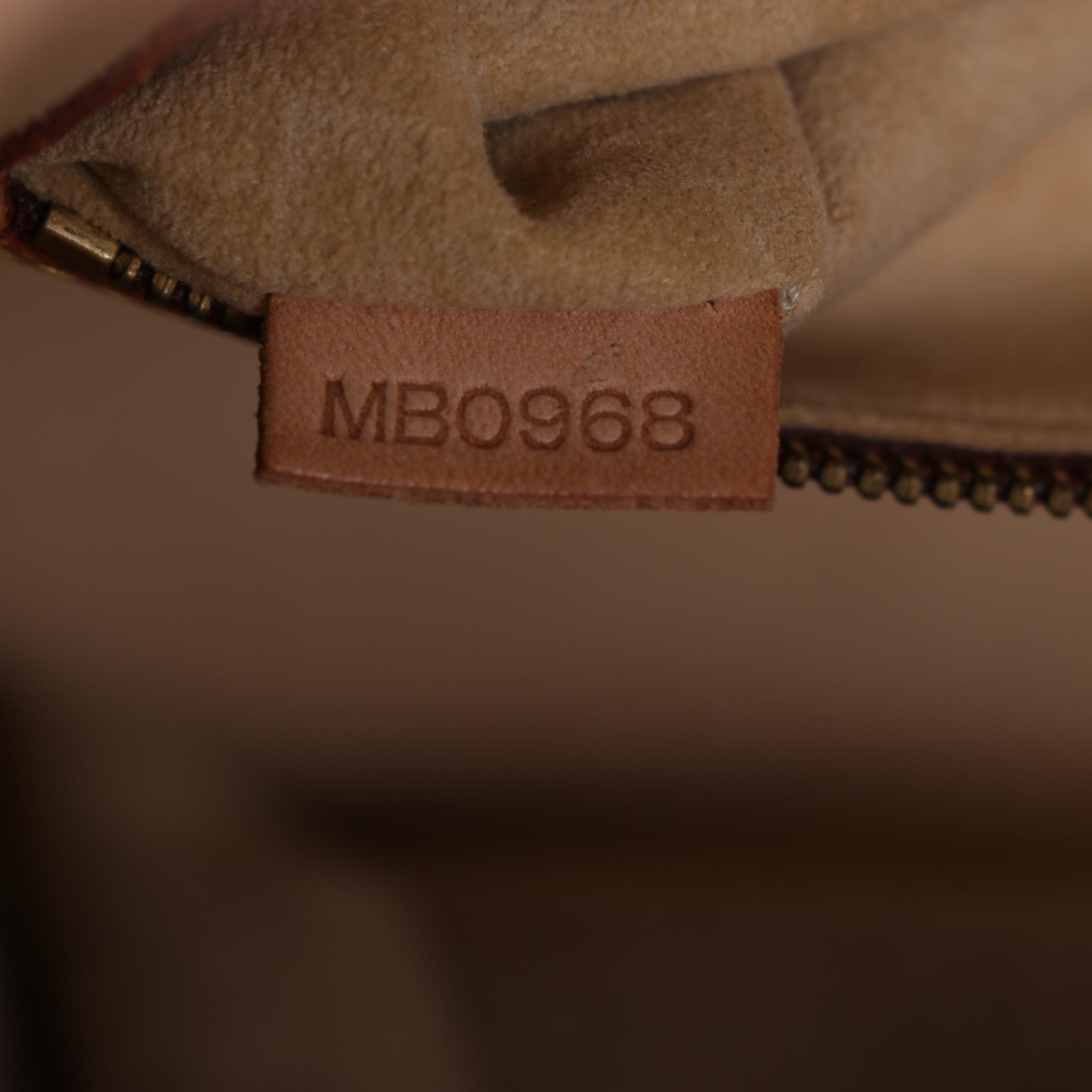 Louis Vuitton Babylone Shoulder Bag in Monogram Coated Canvas