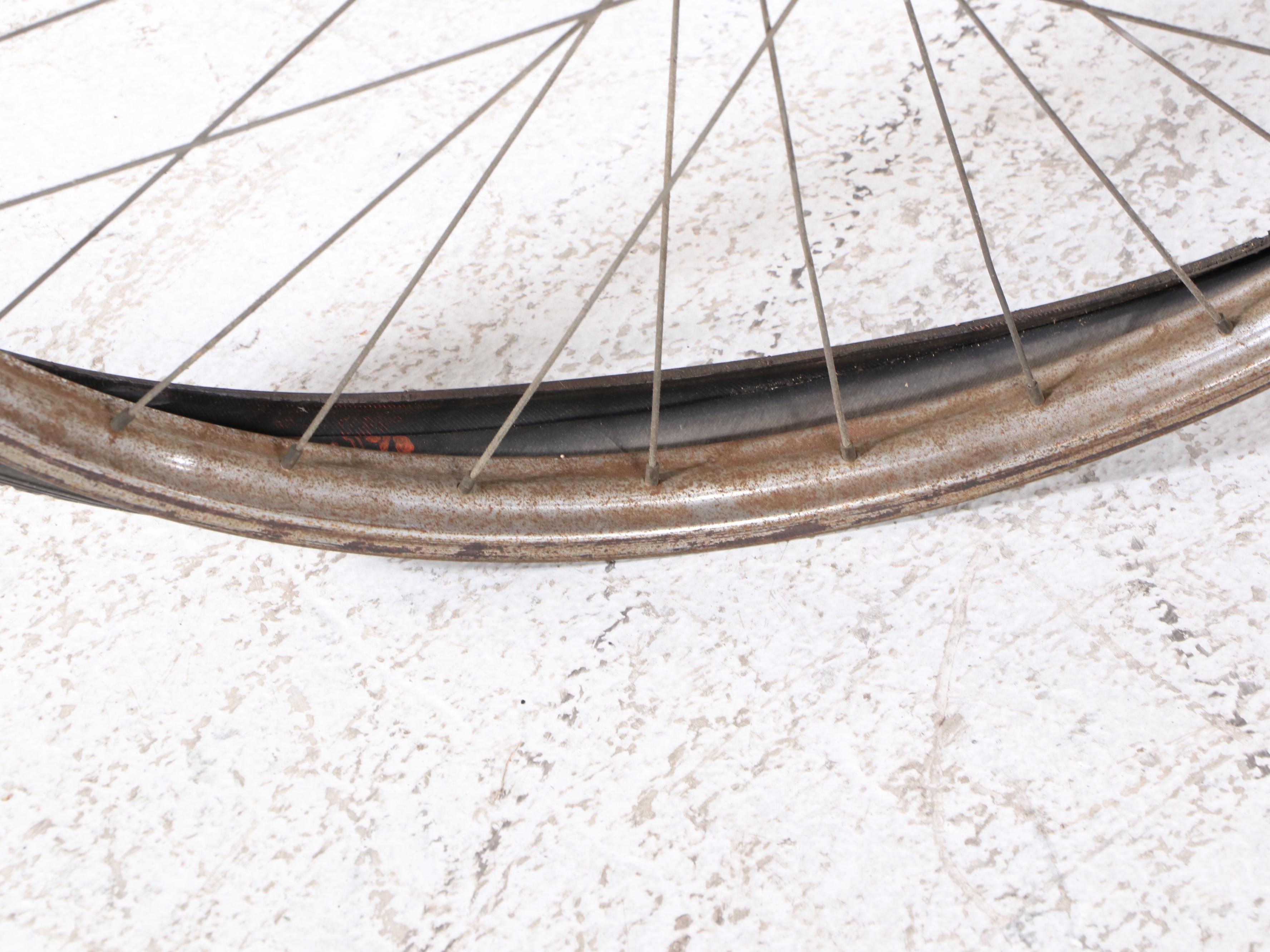 English Rudge Whitworth Cruiser Bicycle in Maroon with Headlamp and Brooks Seat