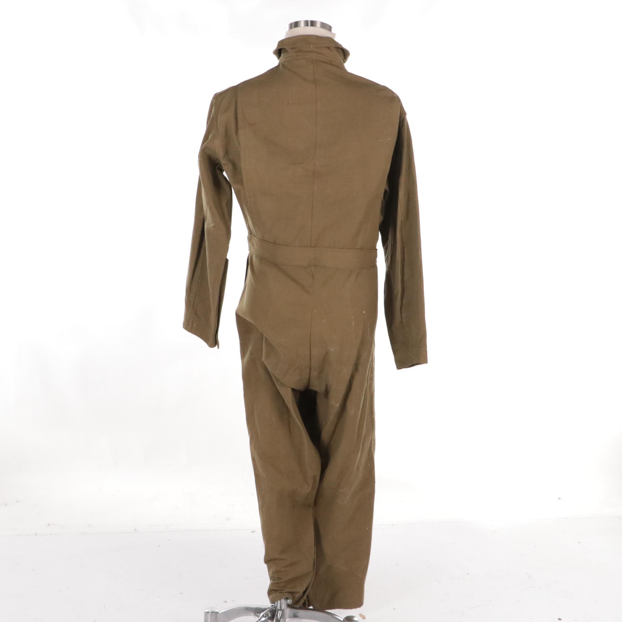 World War II Era US Army Air Force Type A-4 Flight Suit