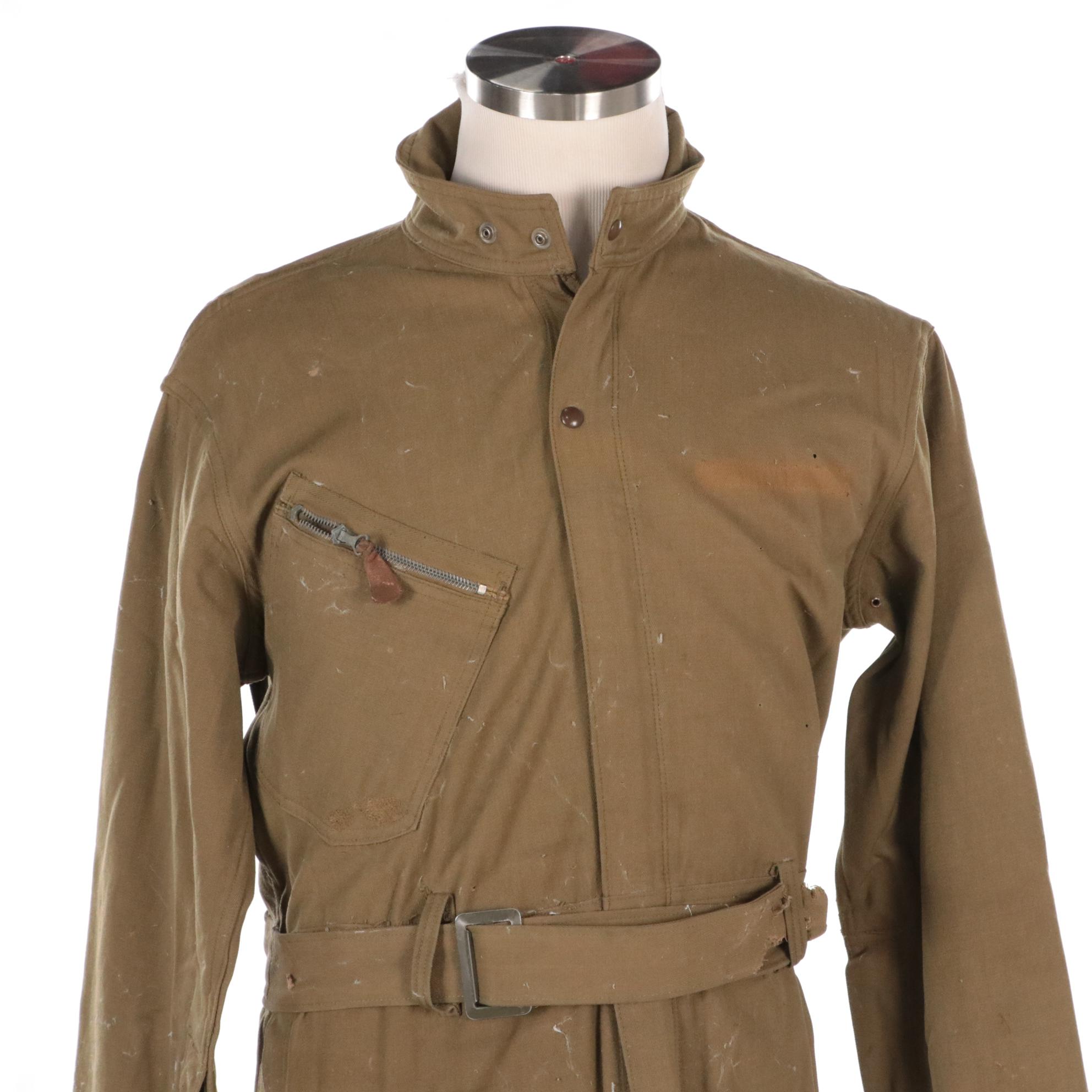 World War II Era US Army Air Force Type A-4 Flight Suit