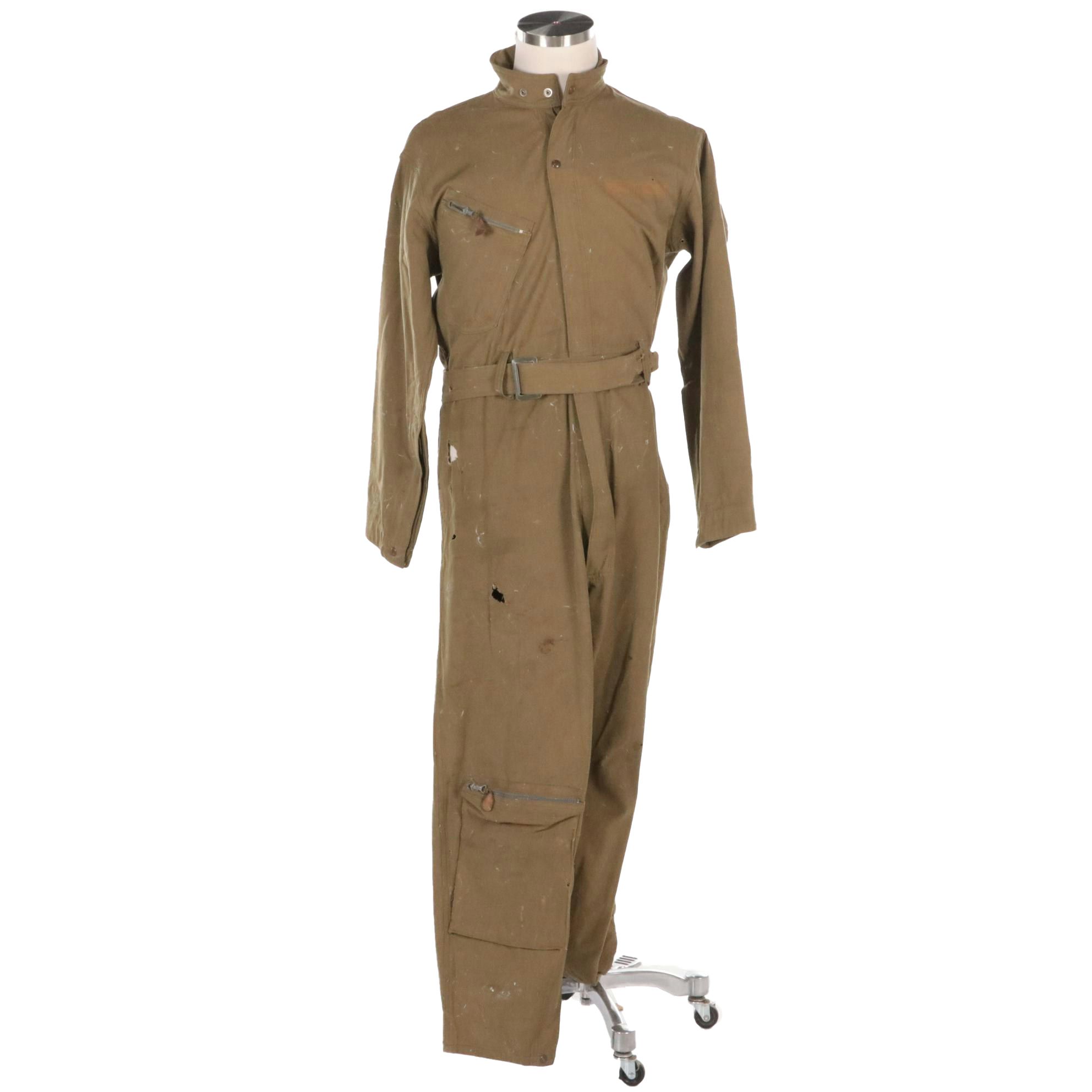World War II Era US Army Air Force Type A-4 Flight Suit