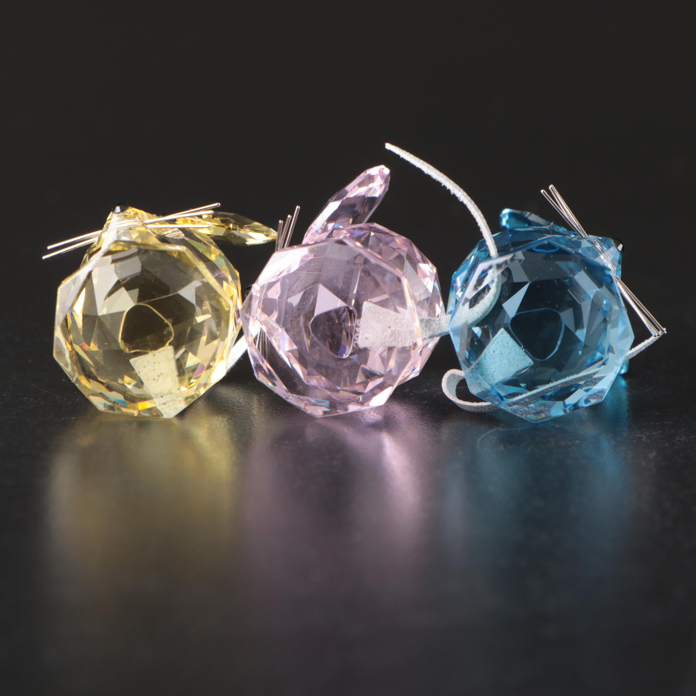 Swarovski Crystal "Hello Kitty Halloween," "Mouse," and More Figurines