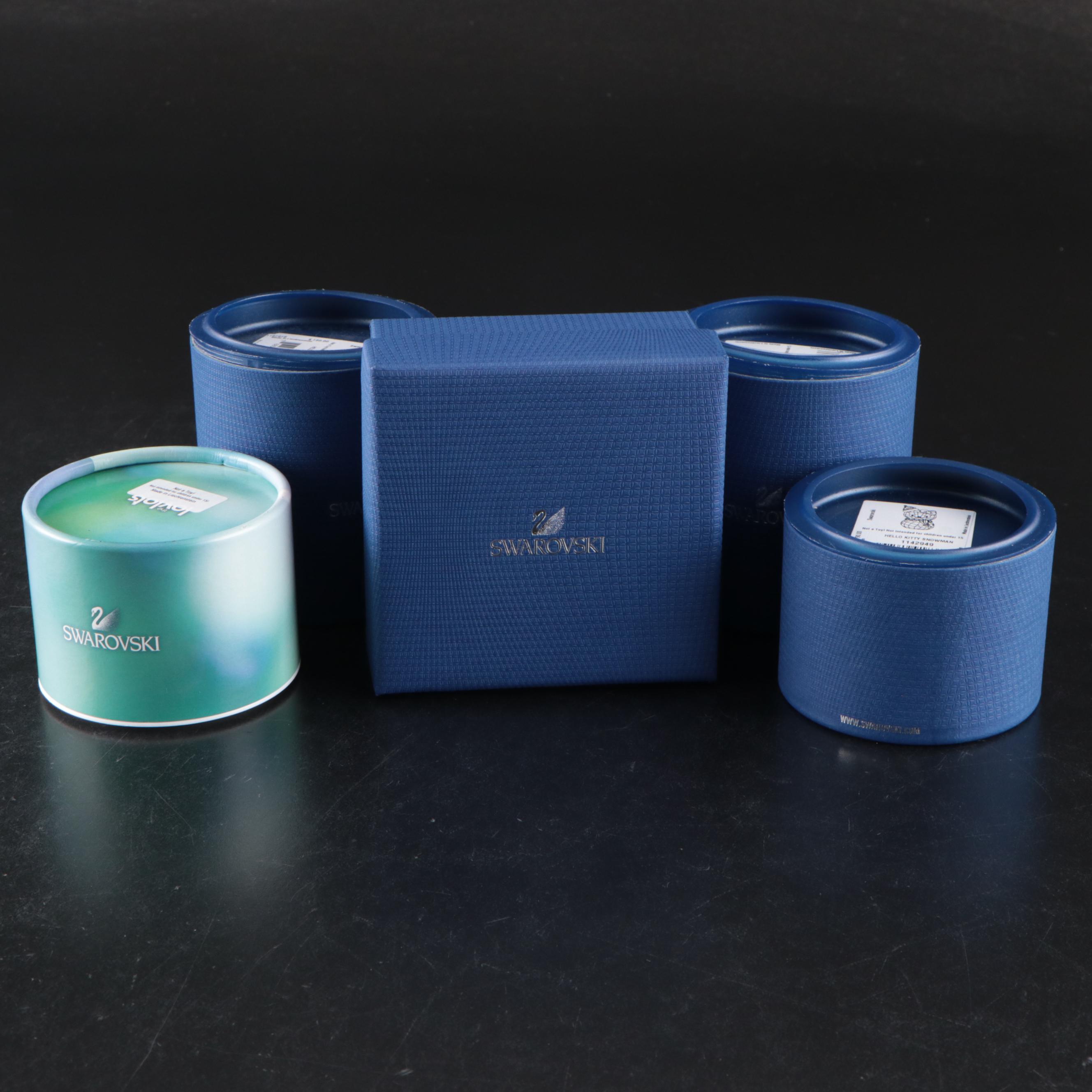 Swarovski Crystal "Hello Kitty Halloween," "Mouse," and More Figurines