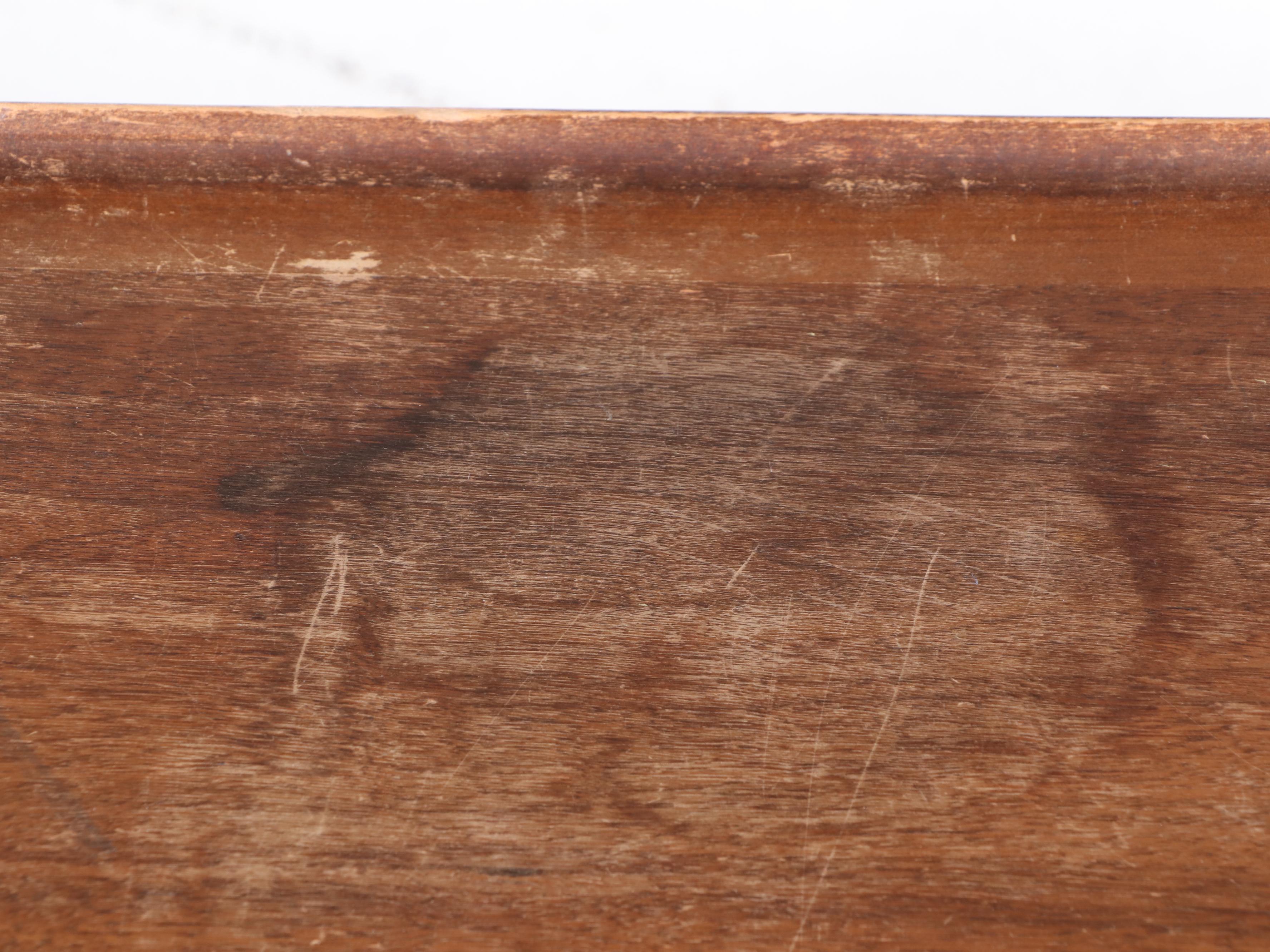 Bassett Furniture Mid Century Modern Walnut and Ash Desk