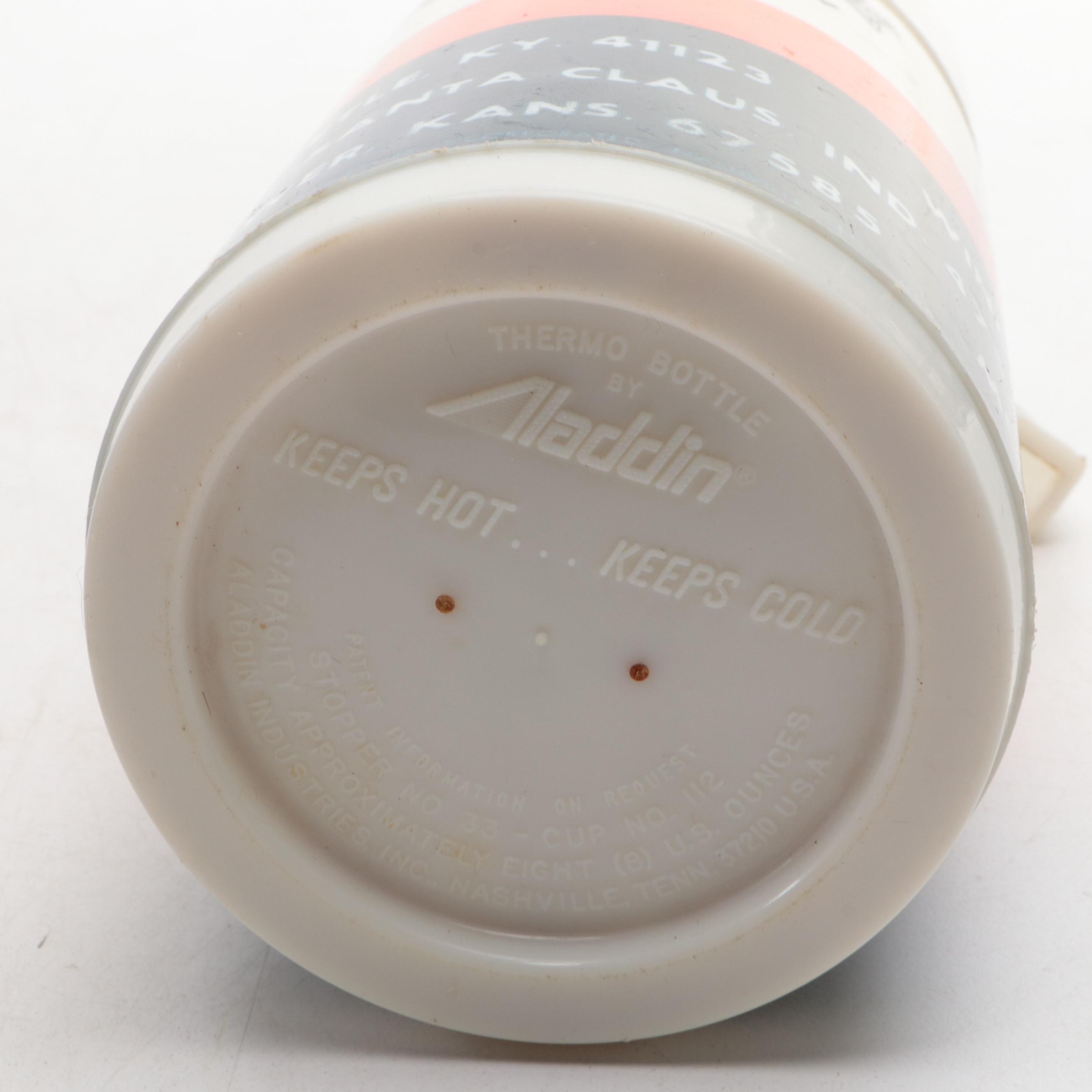 Aladdin Industries U.S. Mail "Mr. Zip" Lunchbox and Thermos, Mid-20th Century