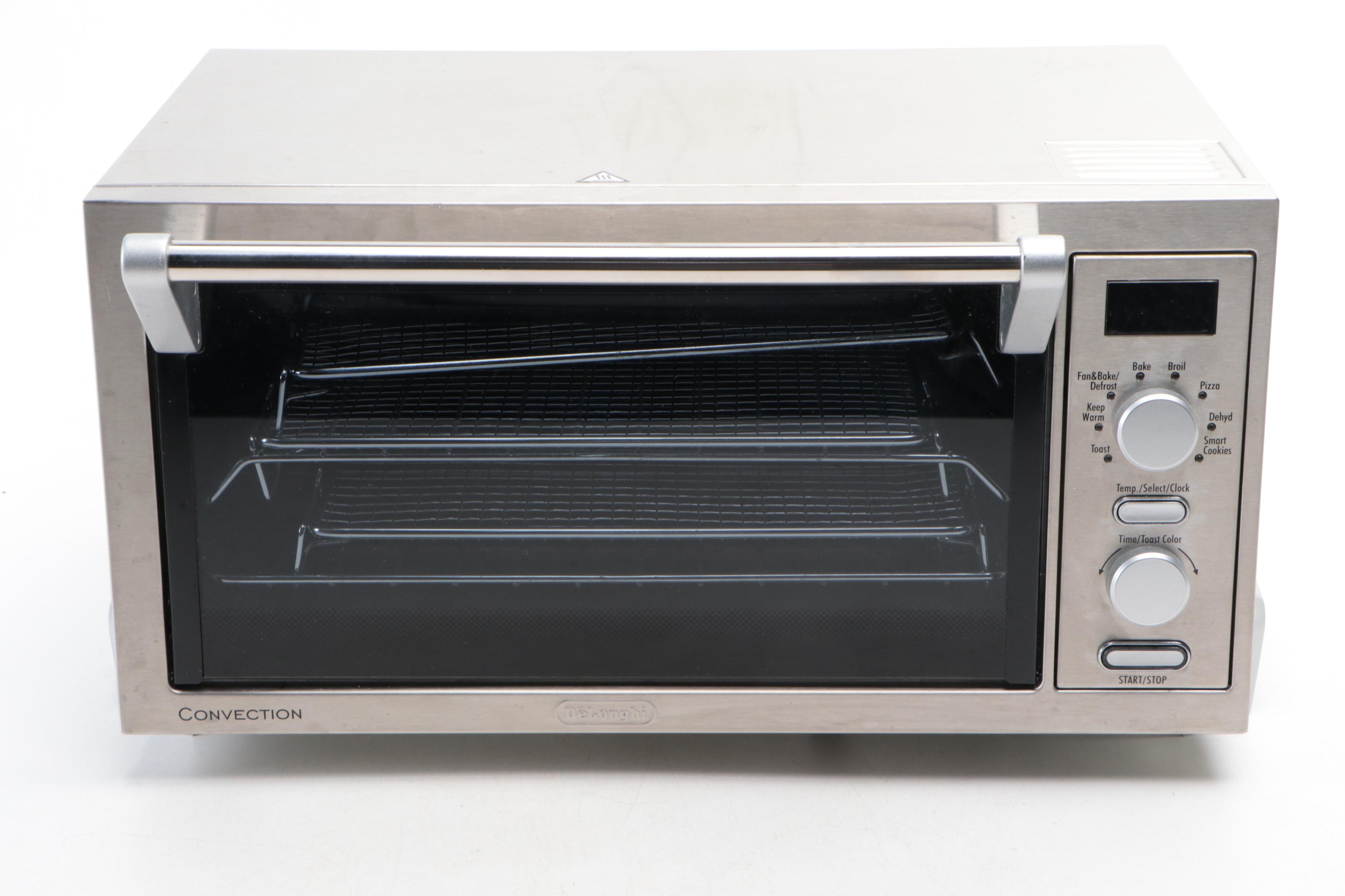 De'Longhi Convection Toaster Oven with Villaware Belgian Waffle Iron
