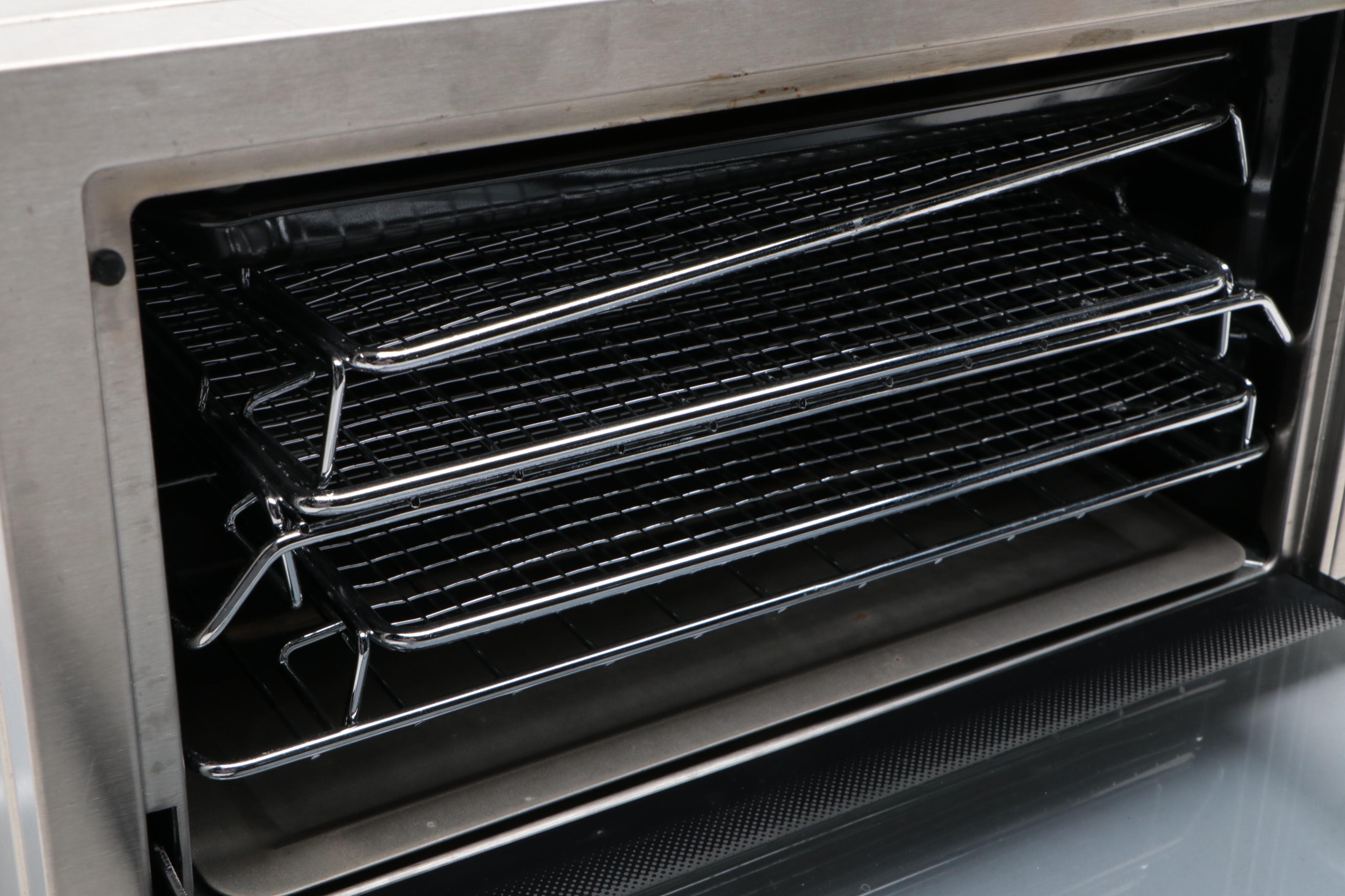 De'Longhi Convection Toaster Oven with Villaware Belgian Waffle Iron