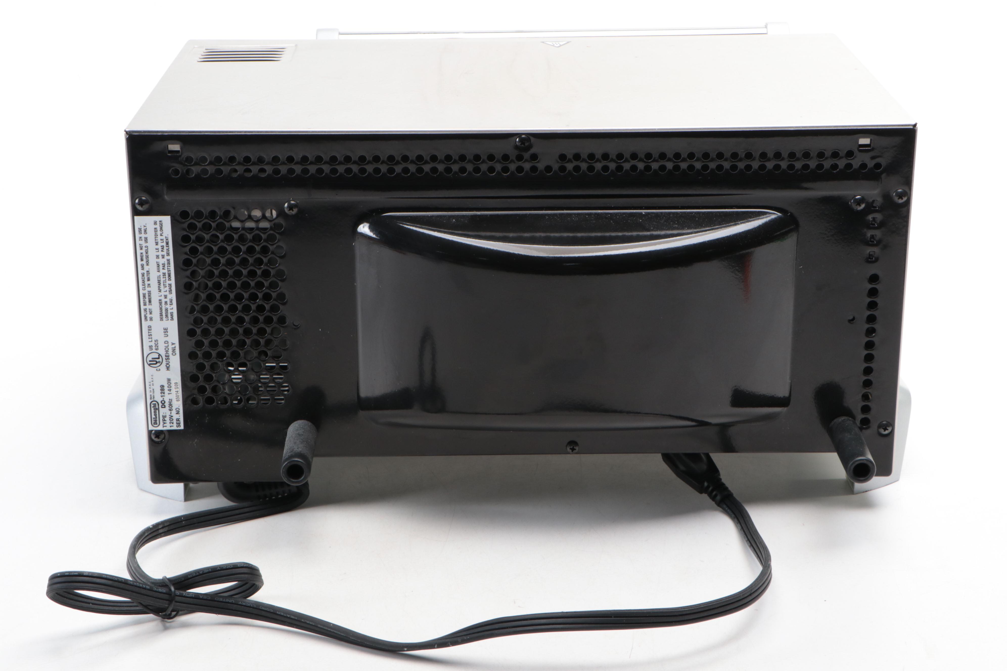 De'Longhi Convection Toaster Oven with Villaware Belgian Waffle Iron