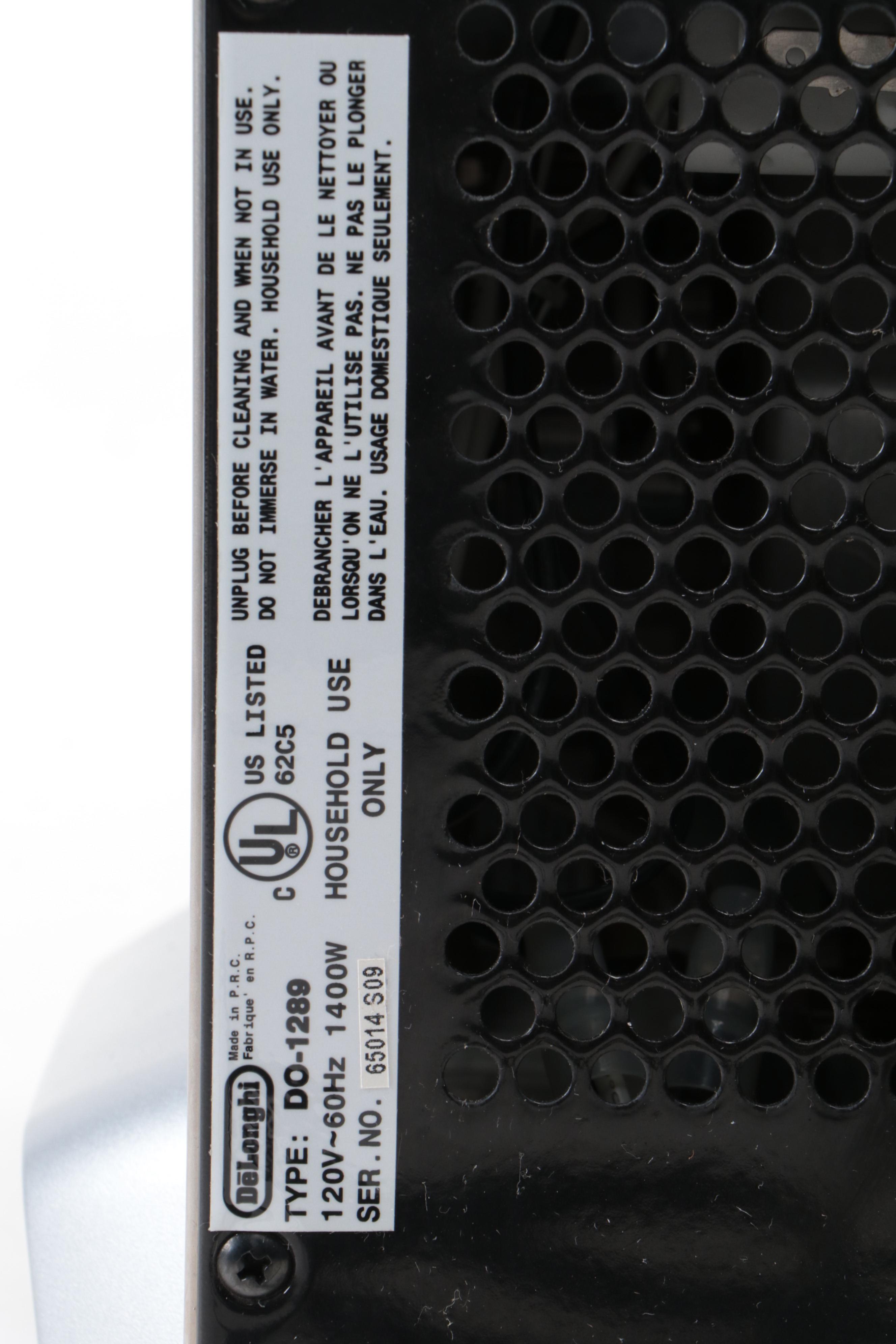 De'Longhi Convection Toaster Oven with Villaware Belgian Waffle Iron