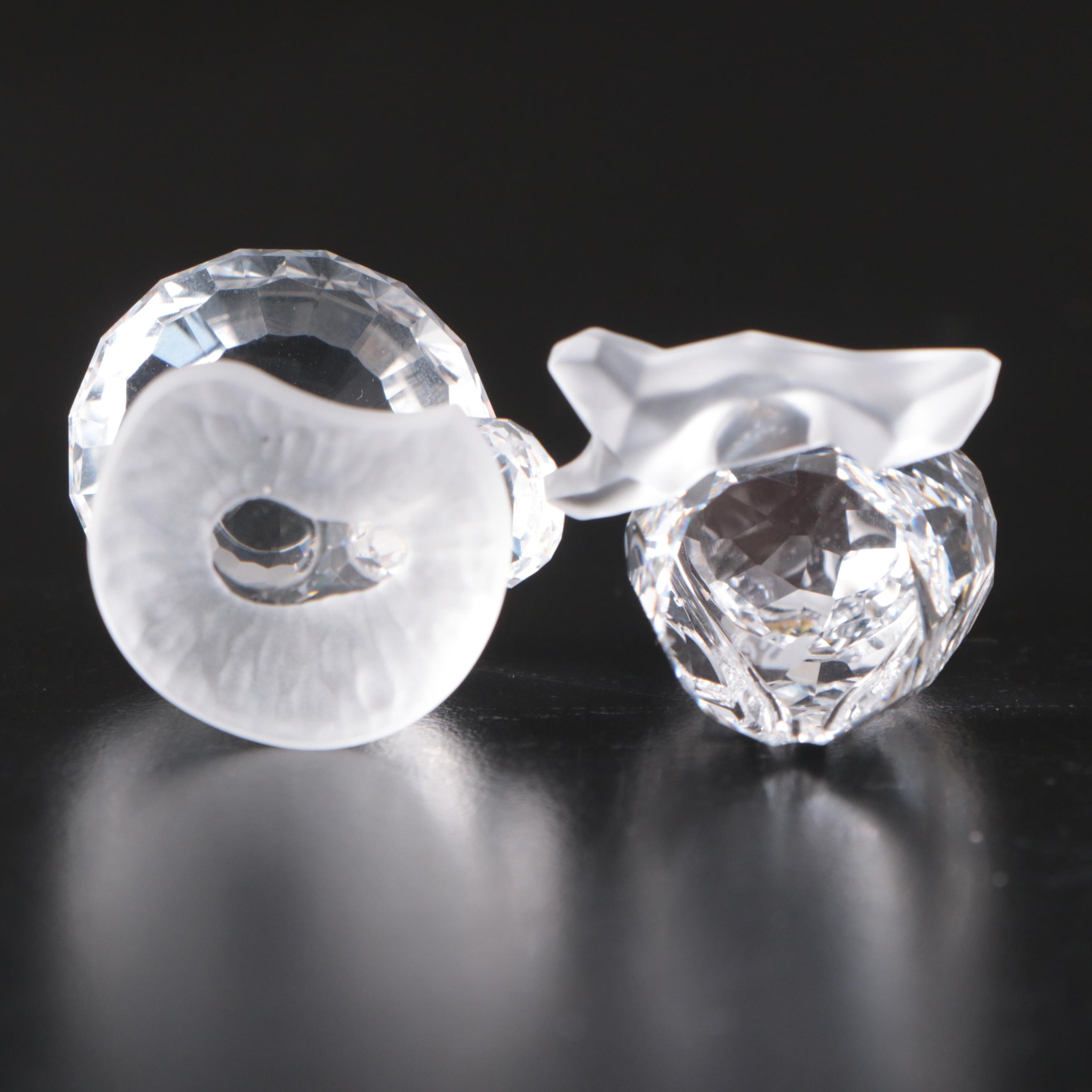 Swarovski Crystal "Sparkling Butterfly" and Other Crystal Figurines