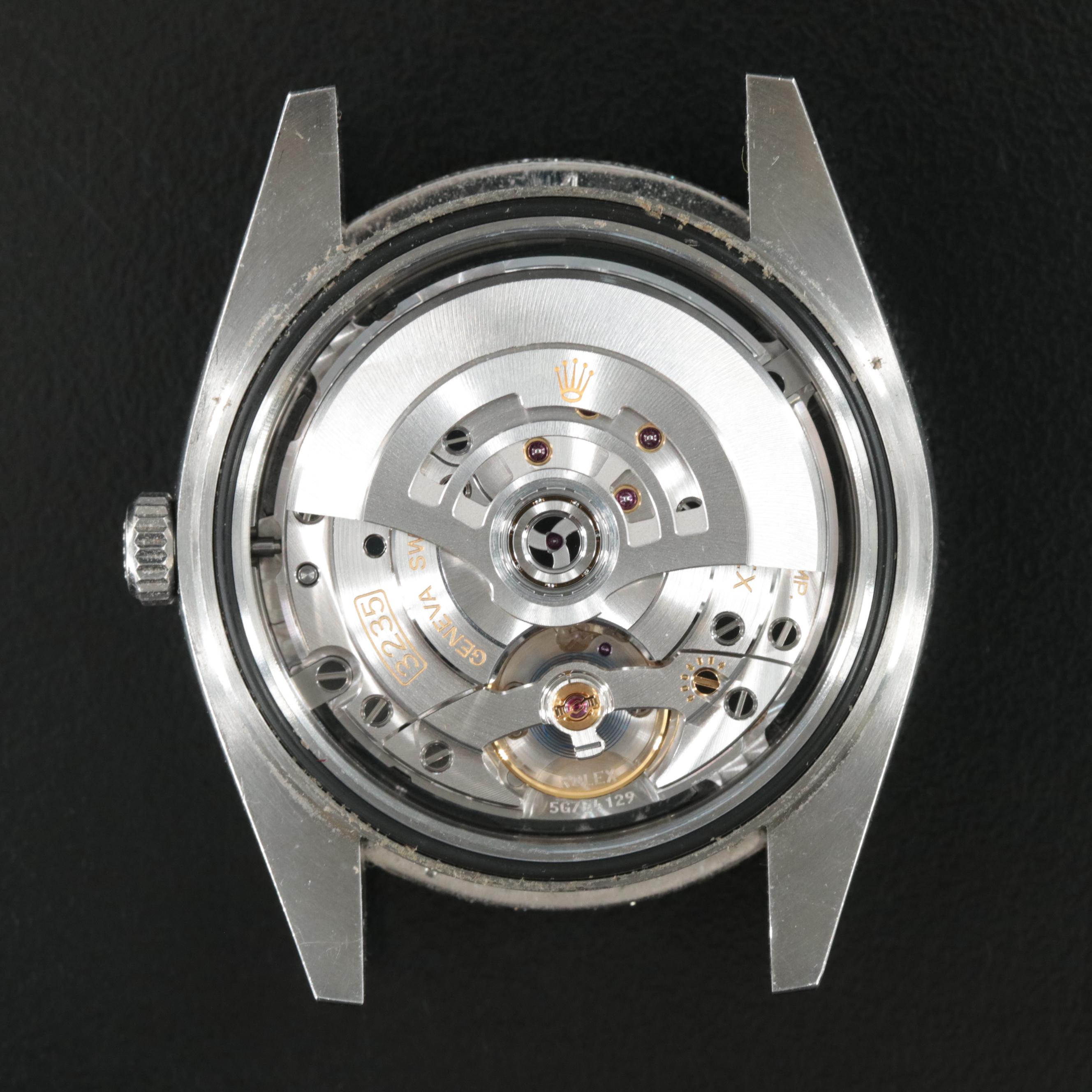 Rolex 4.17 CTW Custom Diamond Bezel Datejust Watch