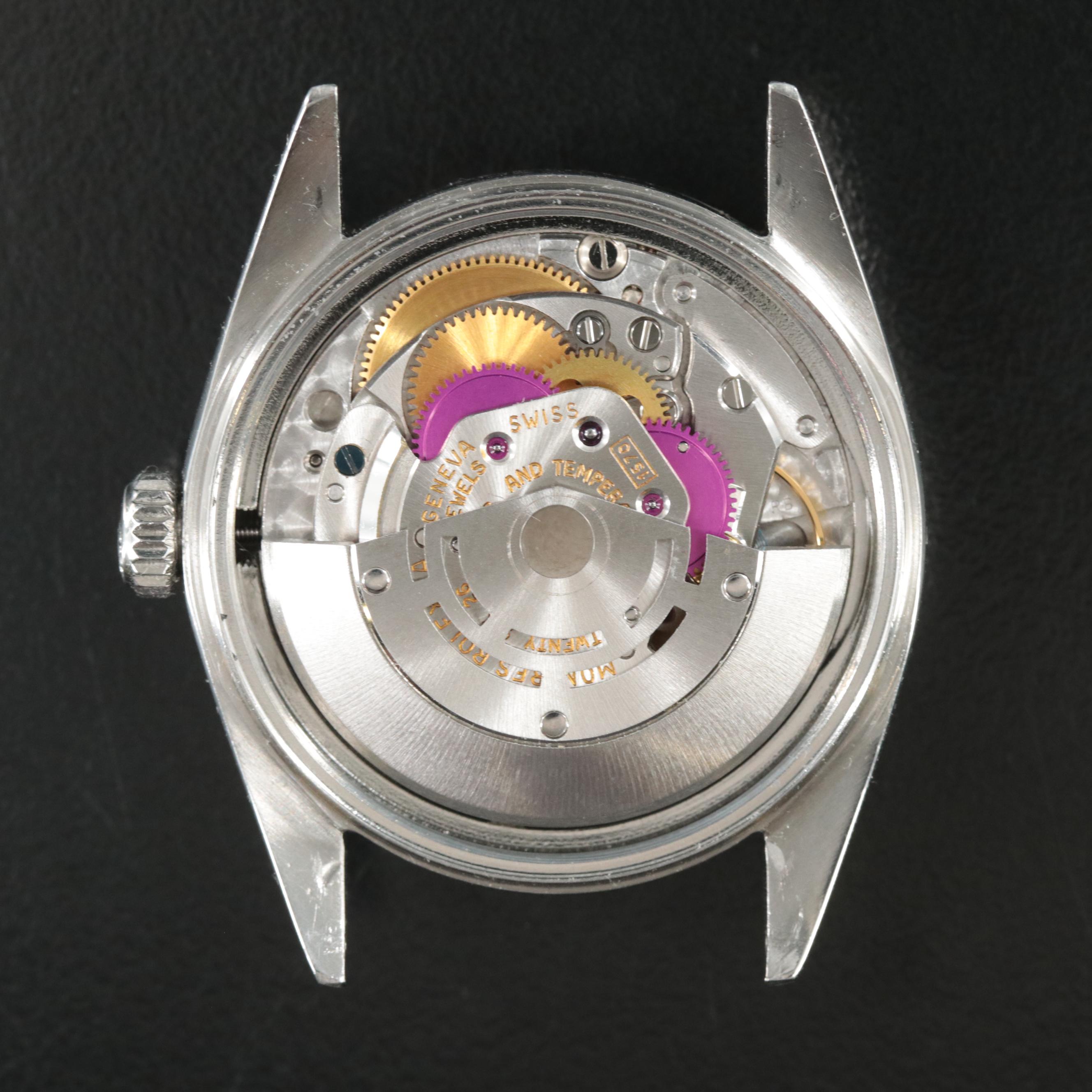 1968 Rolex Custom Diamond Dial and Band Datejust Watch