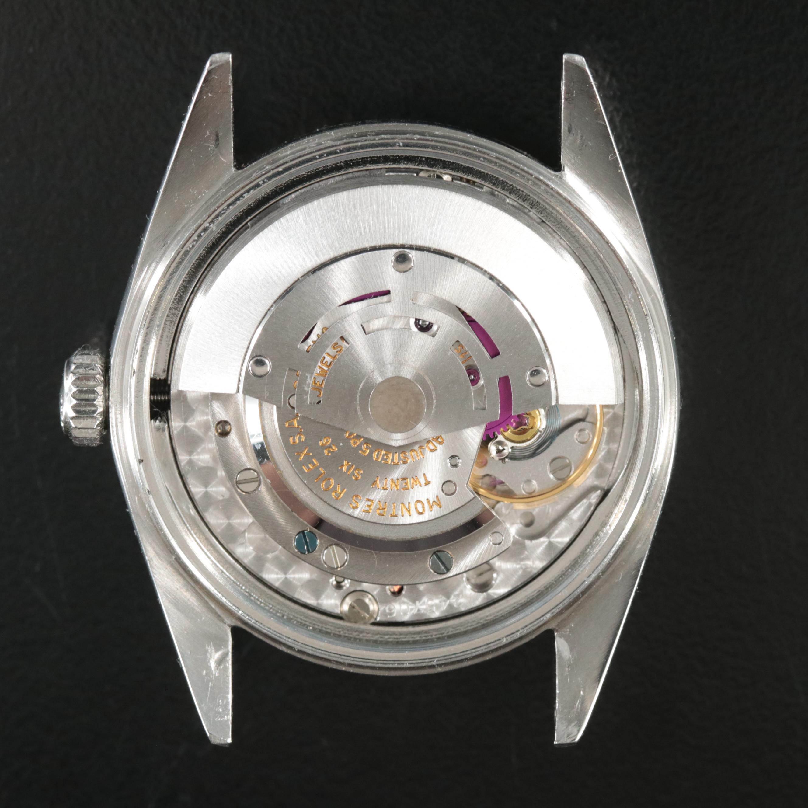 1968 Rolex Custom Diamond Dial and Band Datejust Watch