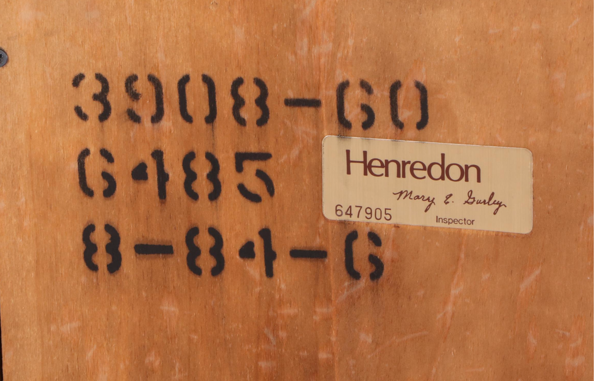 Henredon "Circa 1990" Cherrywood and Ebonized Wardrobe, Late 20th Century