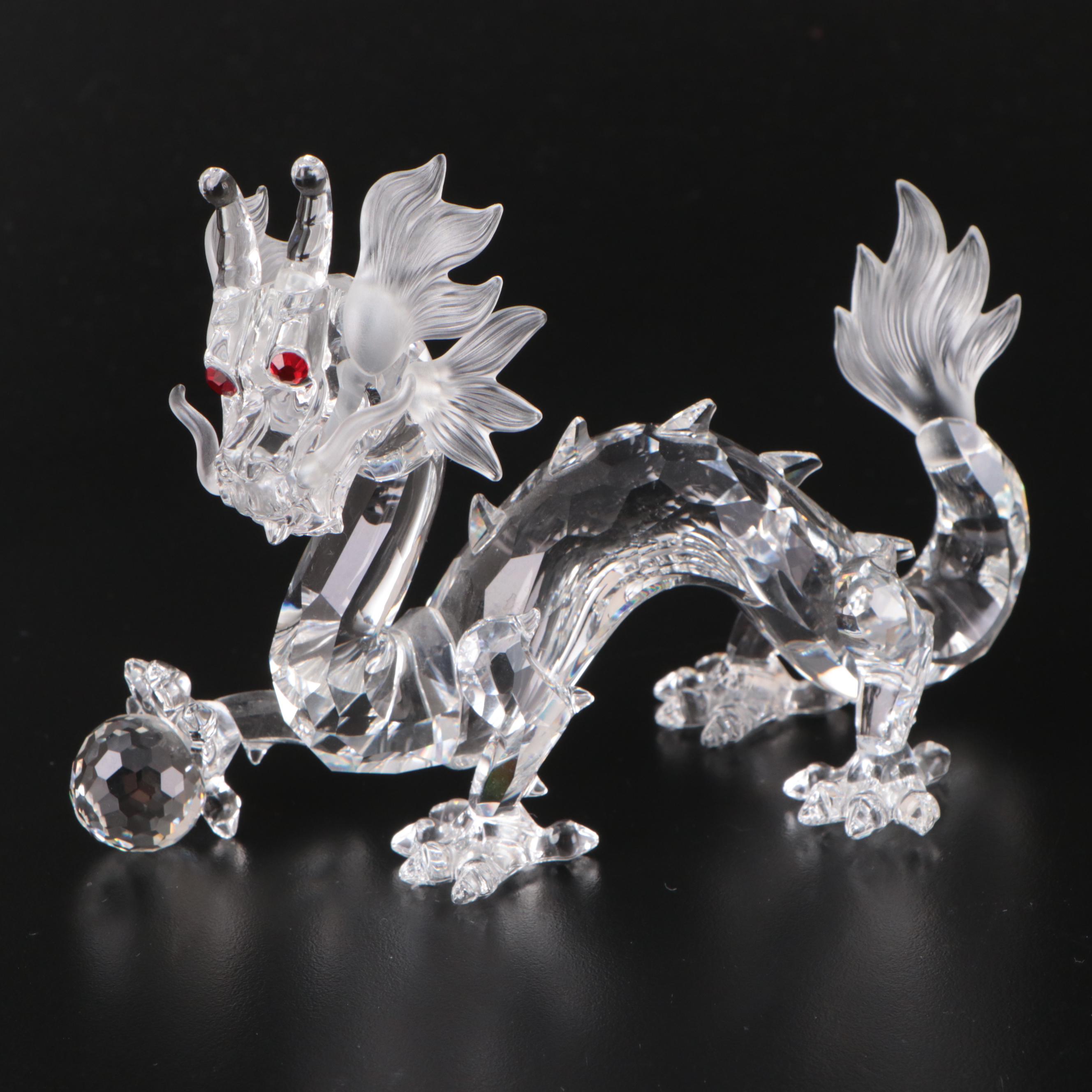 Swarovski Crystal Lovlots Zodiac Pets and Fabulous Creatures "Dragon"