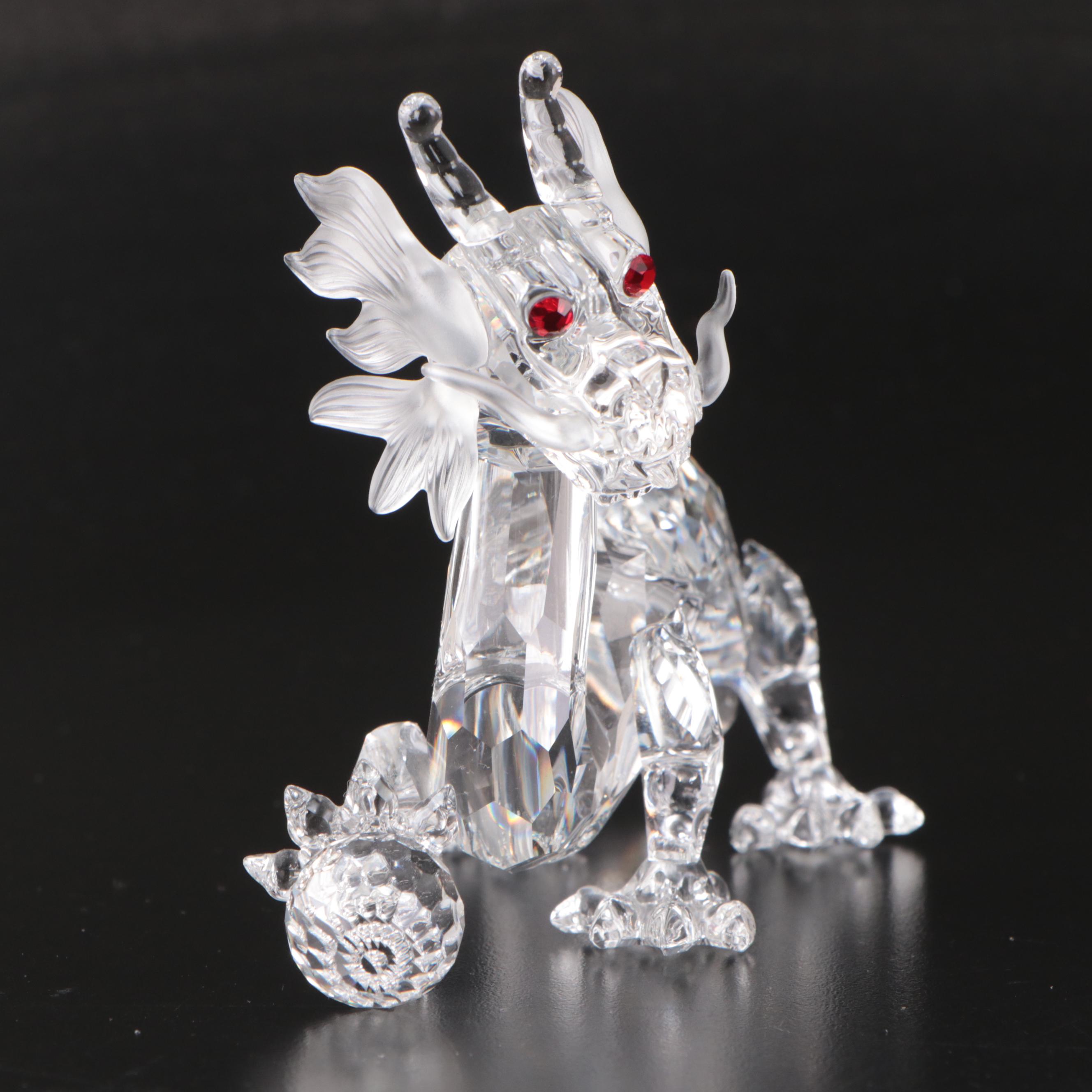 Swarovski Crystal Lovlots Zodiac Pets and Fabulous Creatures "Dragon"