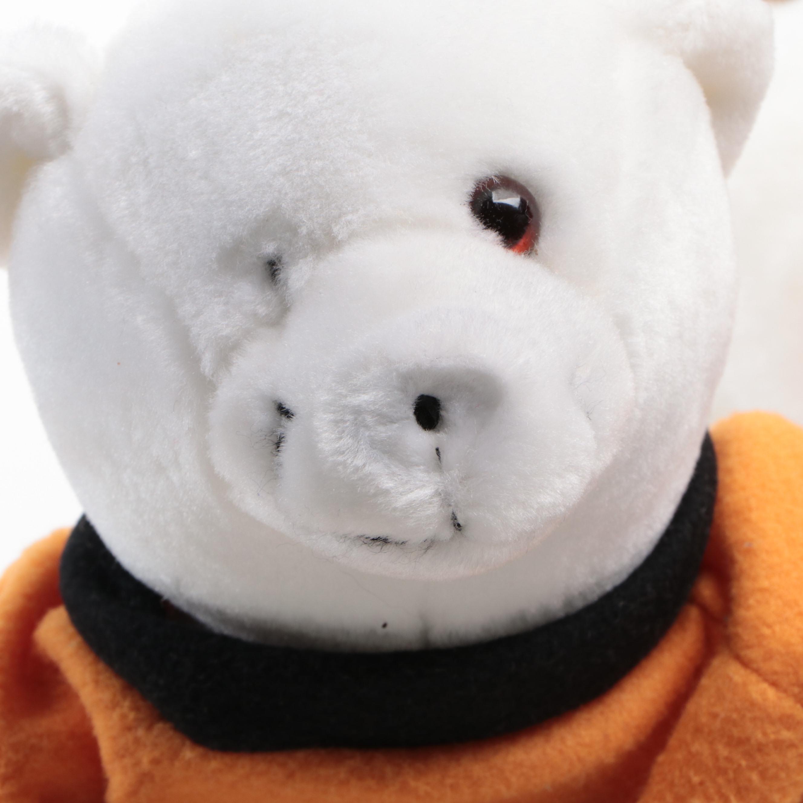 Coca-Cola Stuffed Bears and Other Plush and Beanbag Animals with Display Shelf