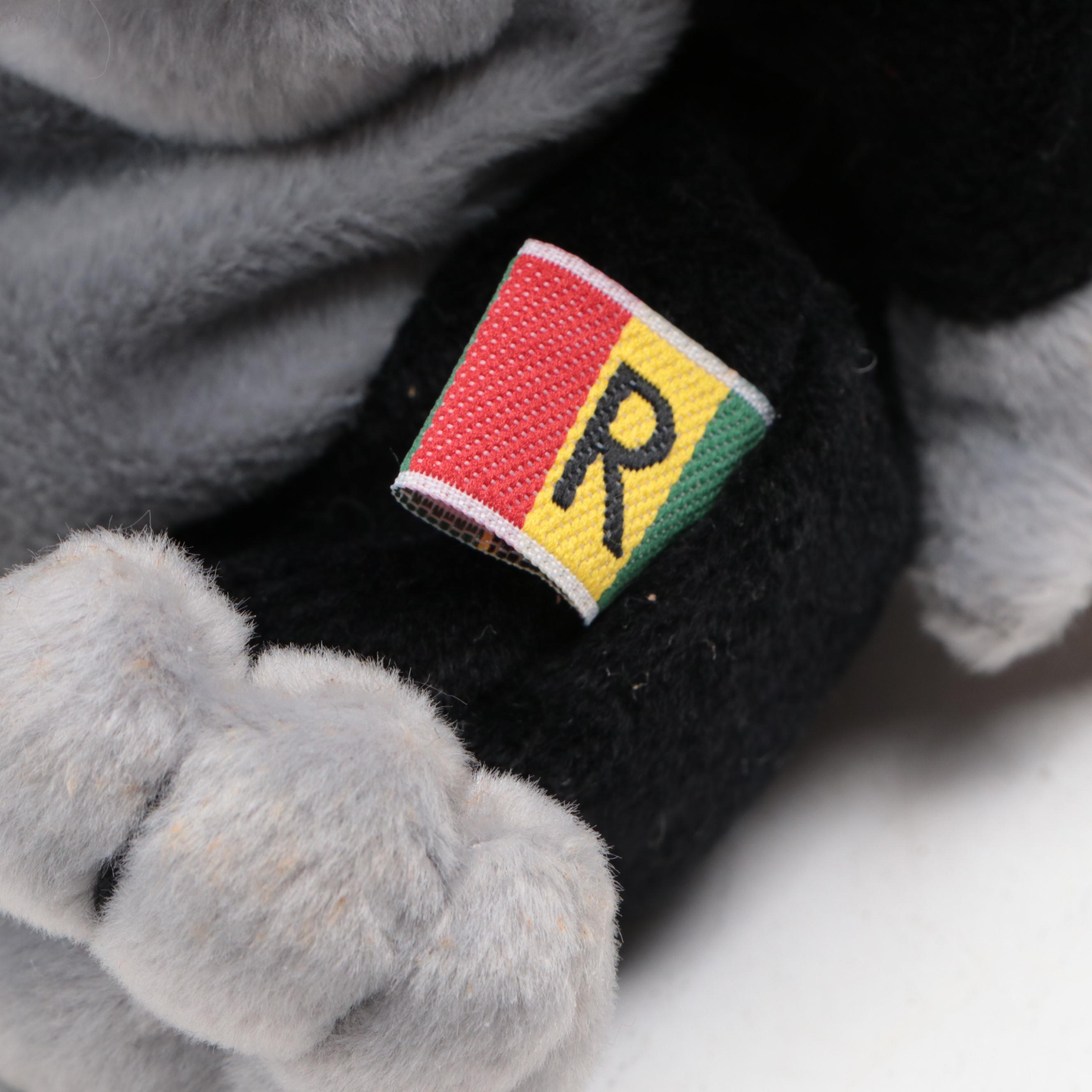 Coca-Cola Stuffed Bears and Other Plush and Beanbag Animals with Display Shelf