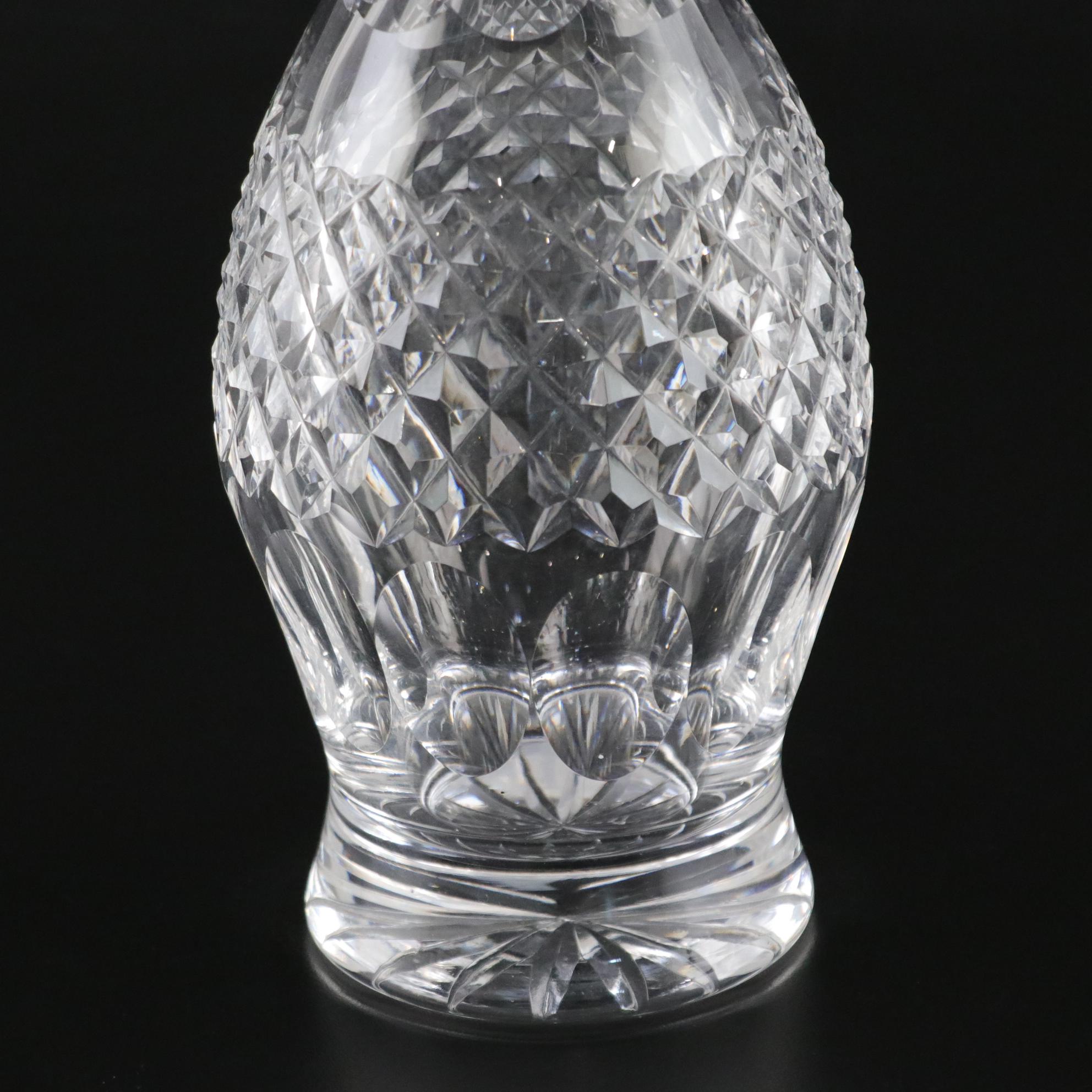 Waterford Crystal "Colleen Short Stem" Wine Decanter and Stopper