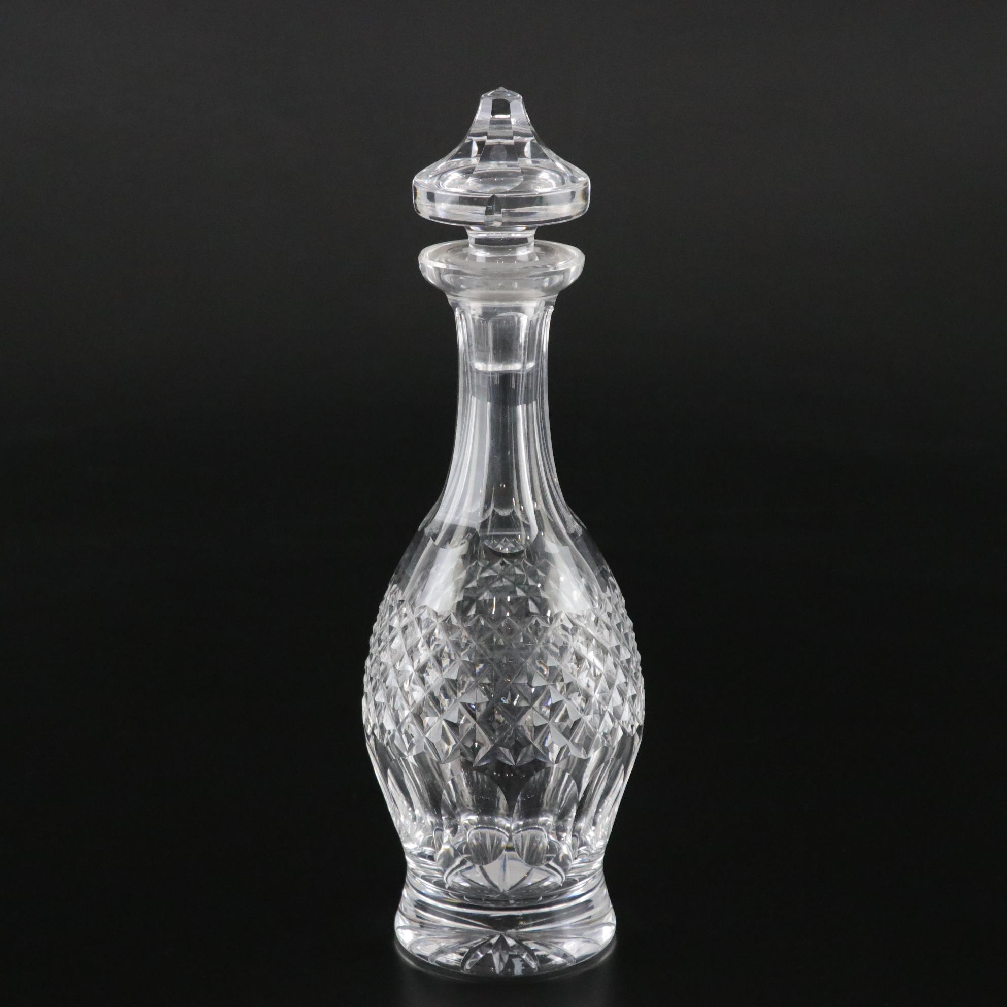 Waterford Crystal "Colleen Short Stem" Wine Decanter and Stopper