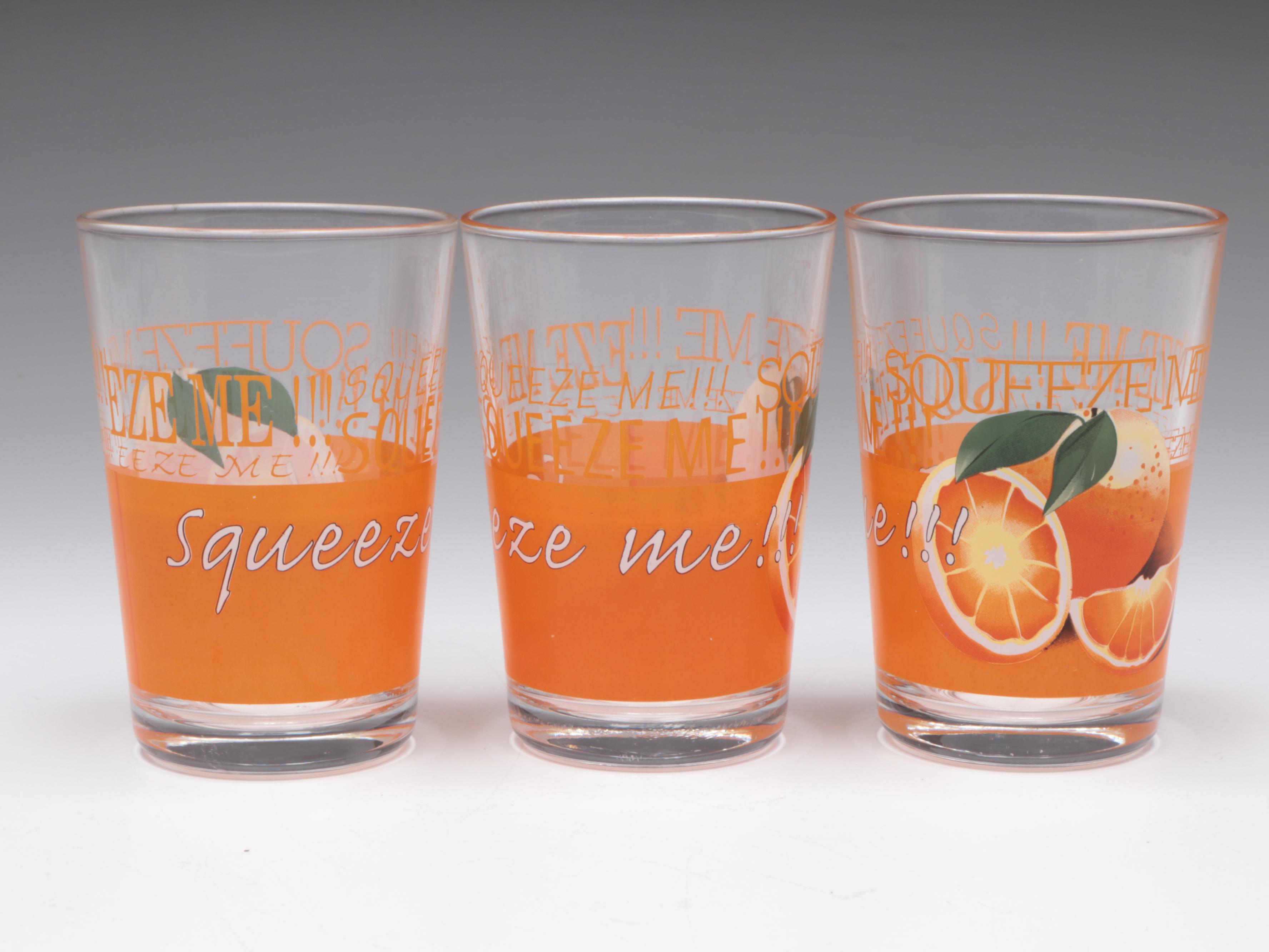 Mid Century Modern Ceramic Ball Jug with Other Glassware and Napkin Holder