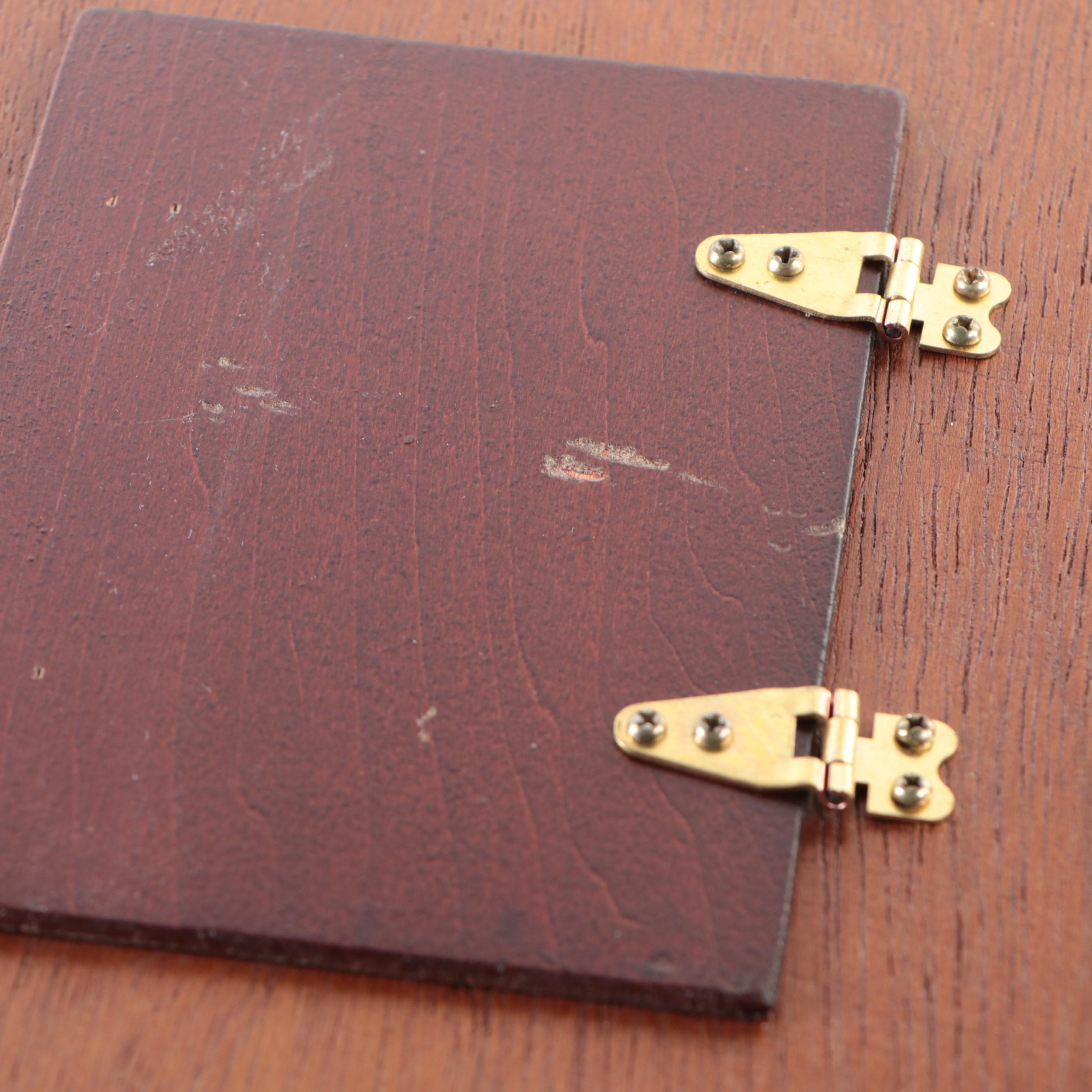 Coca-Cola Wooden Advertising Wall Clock, Late 20th Century