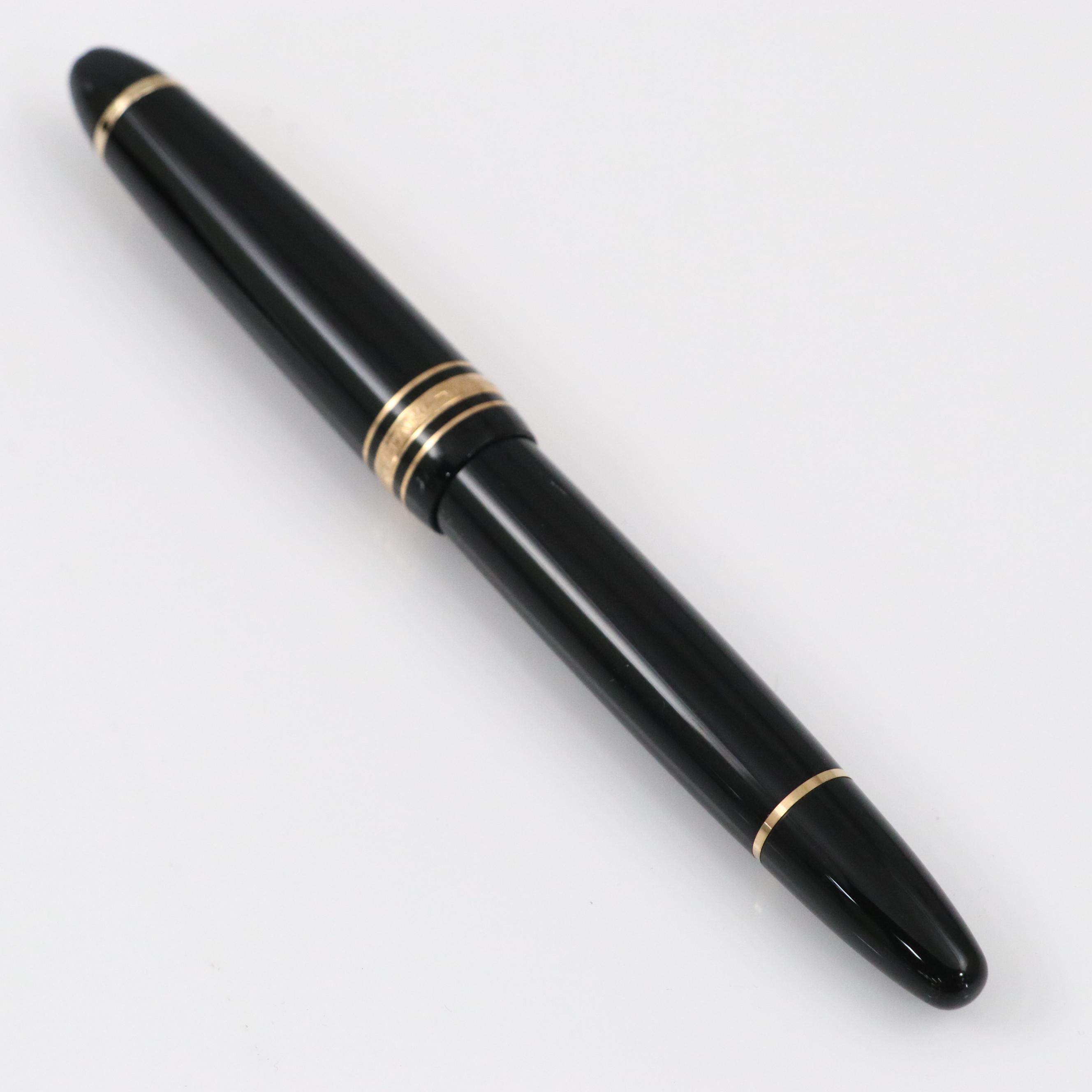 Montblanc Meisterstück No. 146 Lacquer Fountain Pen, Late 20th–Early 21st C.