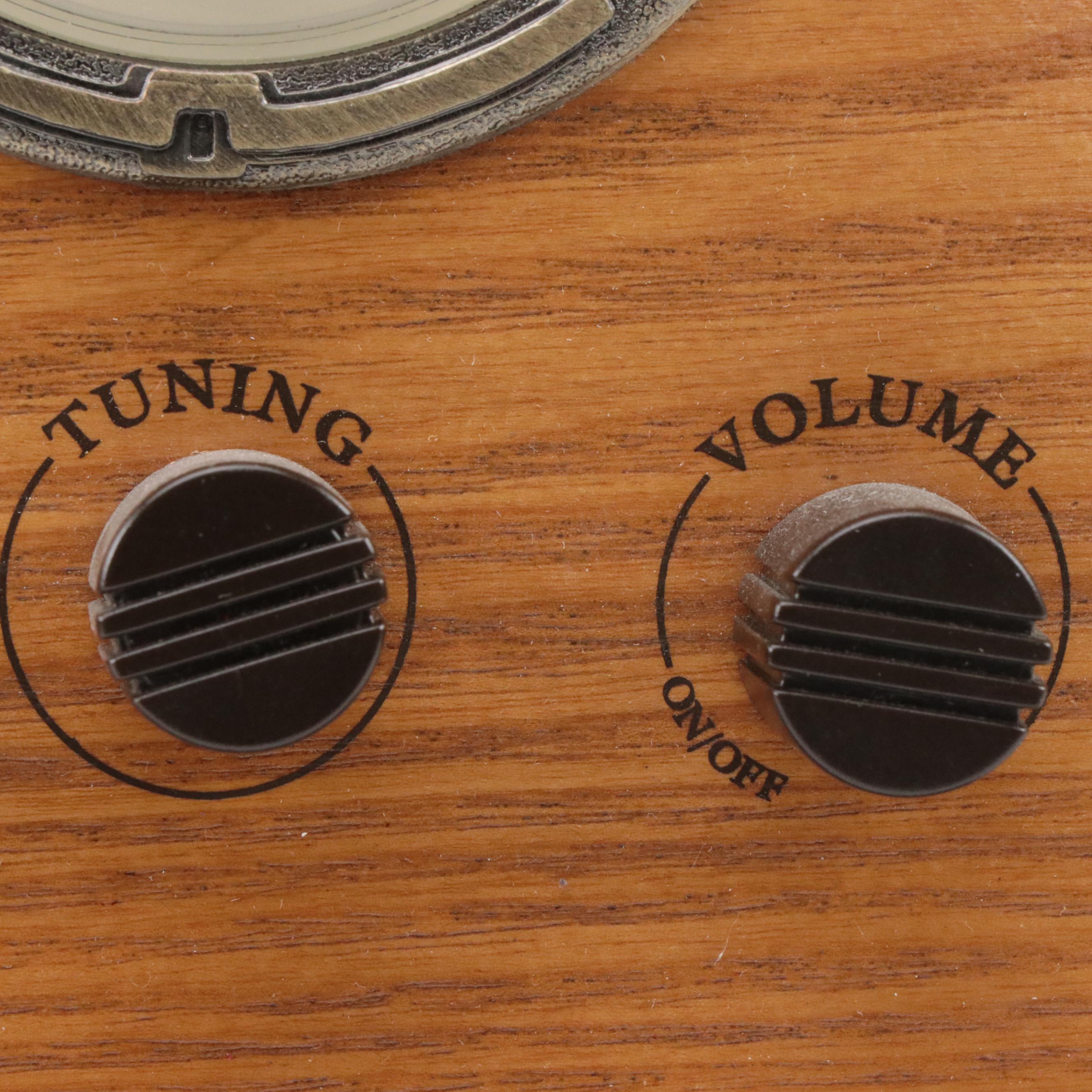 Coca-Cola Finished Wood Radio and Plastic Table Lamp with More