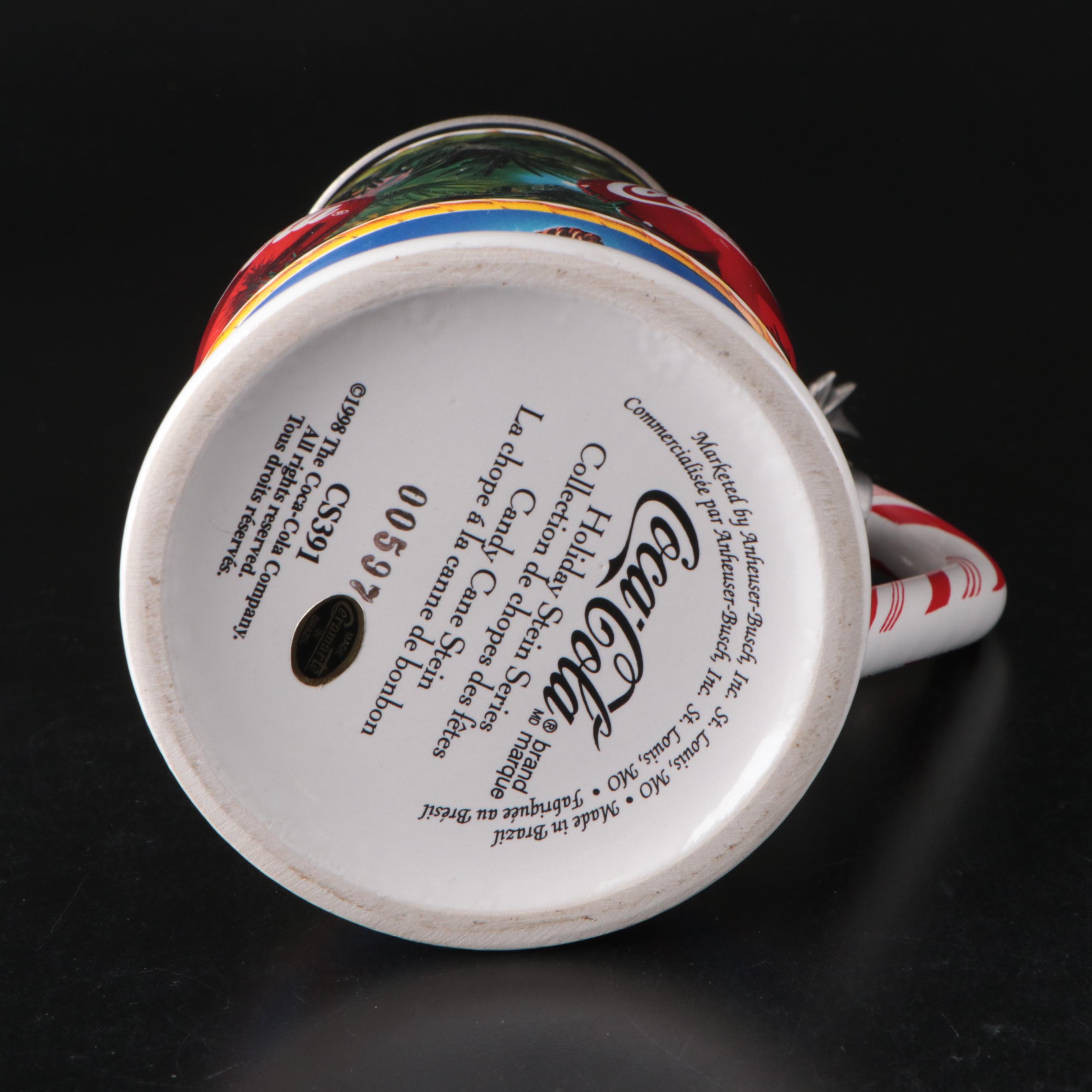 Coca-Cola Polar Bear Cookie Jar with Ornaments, Cookie Platter and More