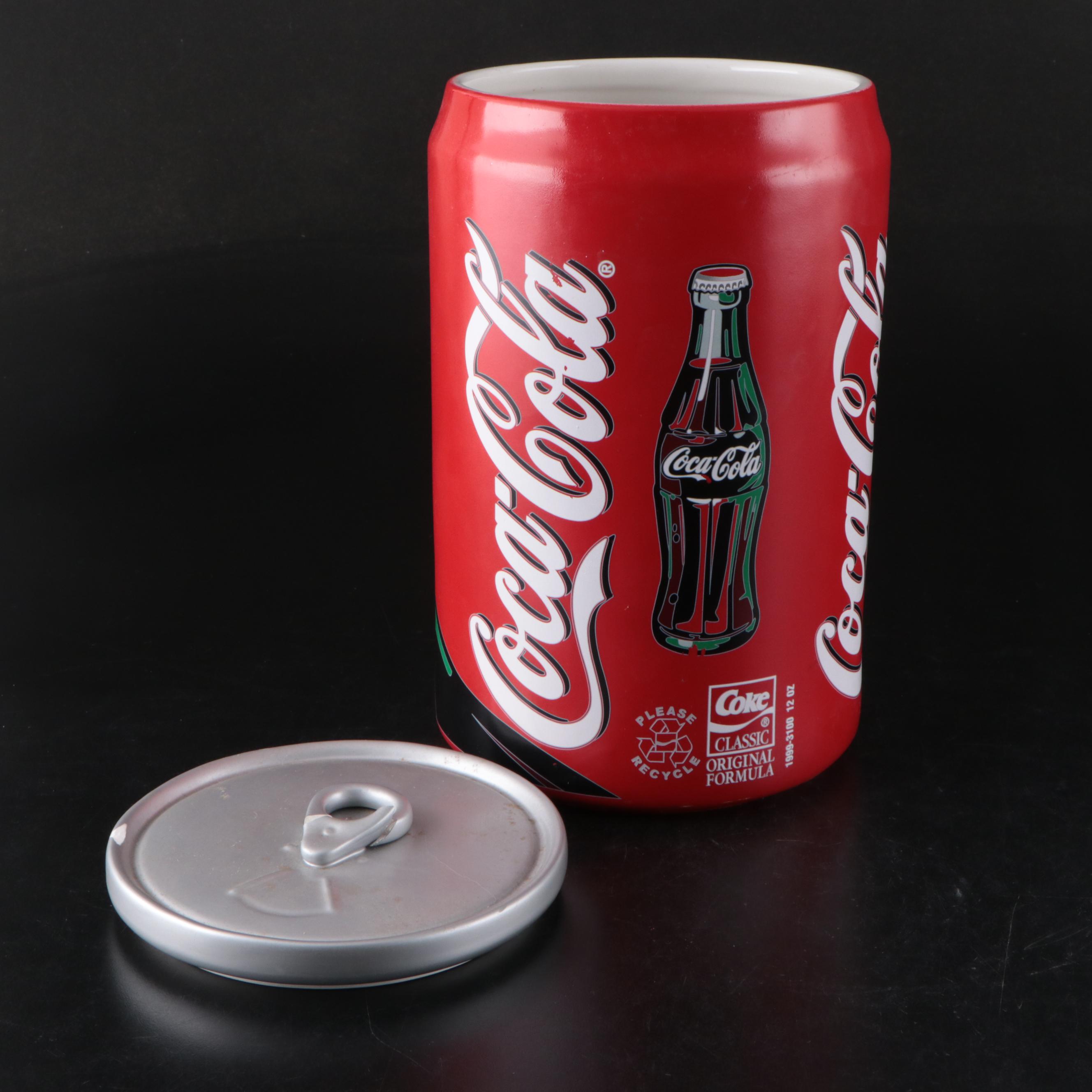 Coca-Cola Polar Bear Cookie Jar with Ornaments, Cookie Platter and More