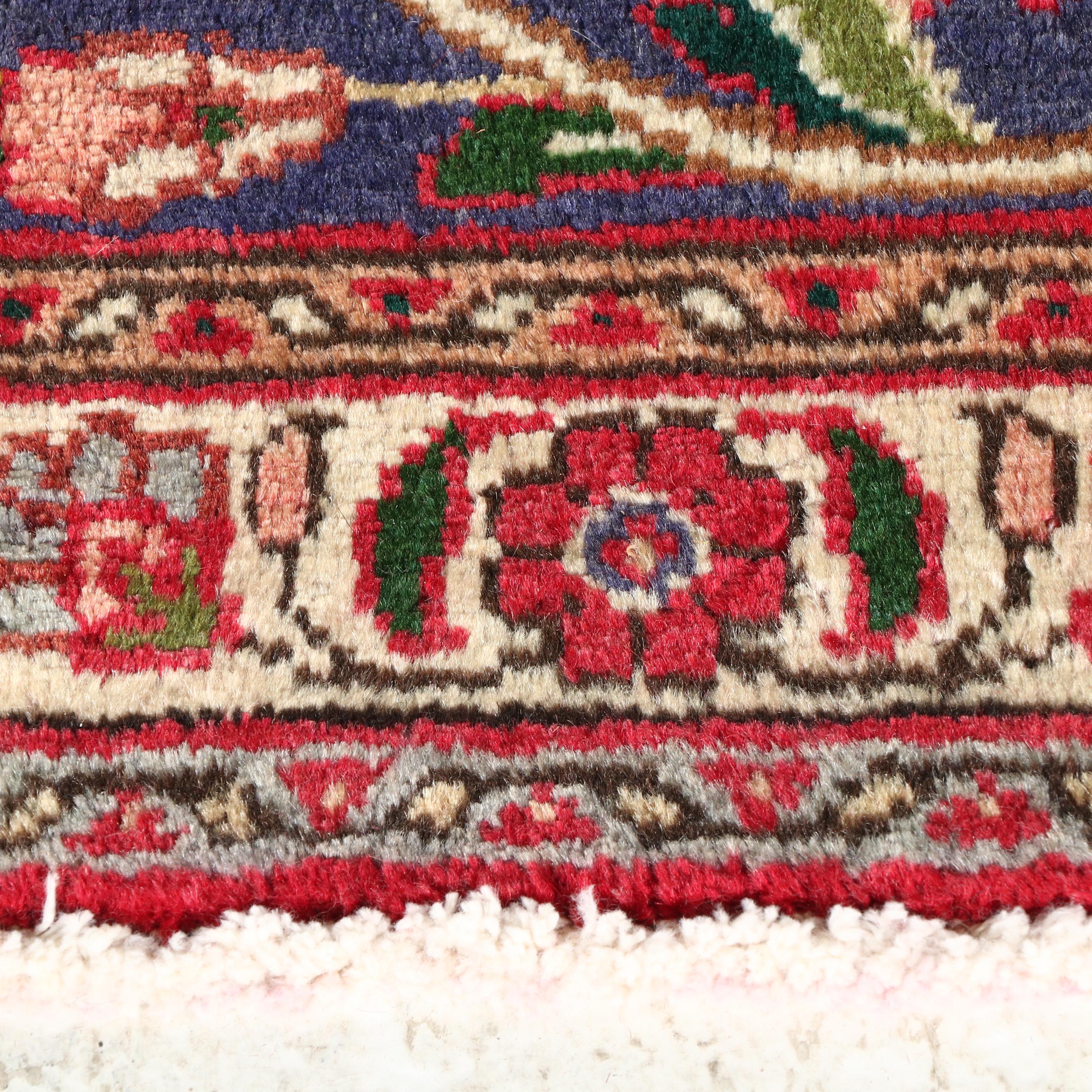 9'9 x 12'11 Hand-Knotted Persian Tabriz Room-Sized Rug