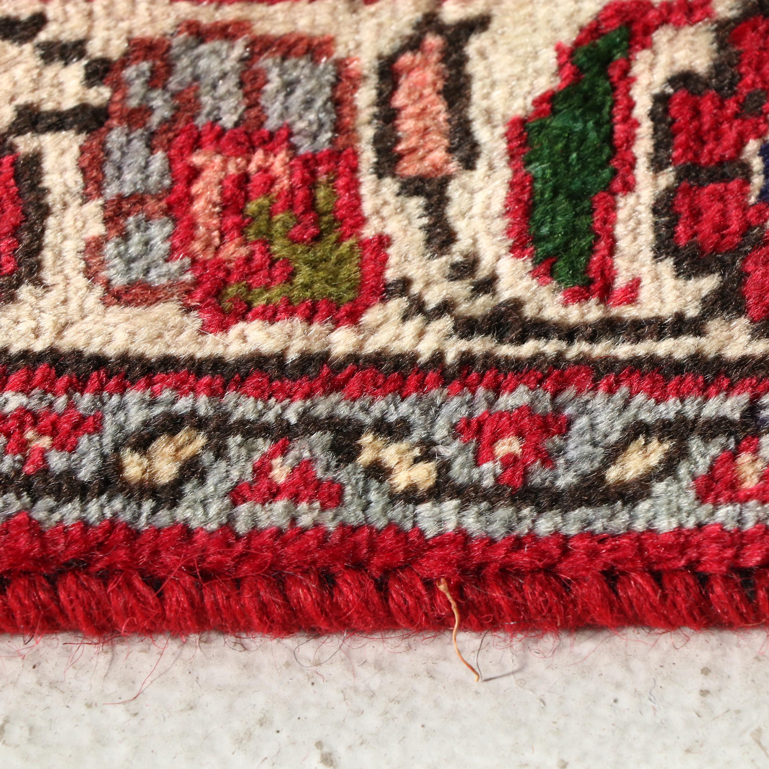 9'9 x 12'11 Hand-Knotted Persian Tabriz Room-Sized Rug