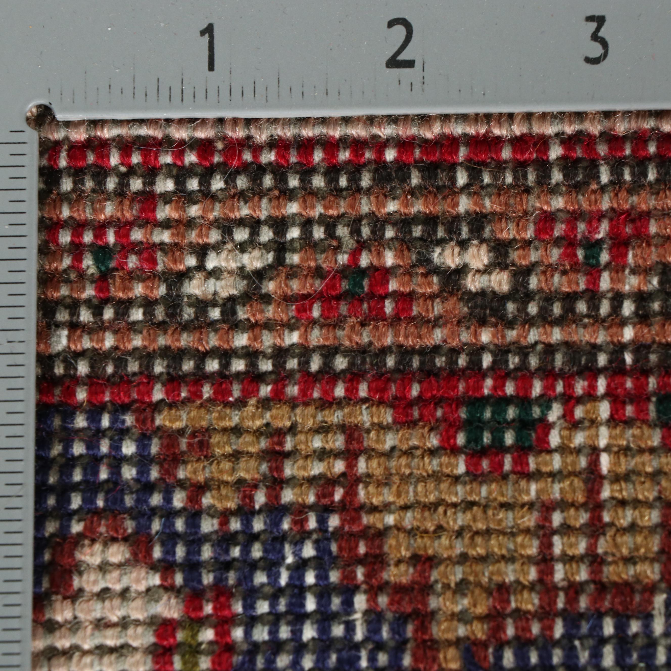 9'9 x 12'11 Hand-Knotted Persian Tabriz Room-Sized Rug