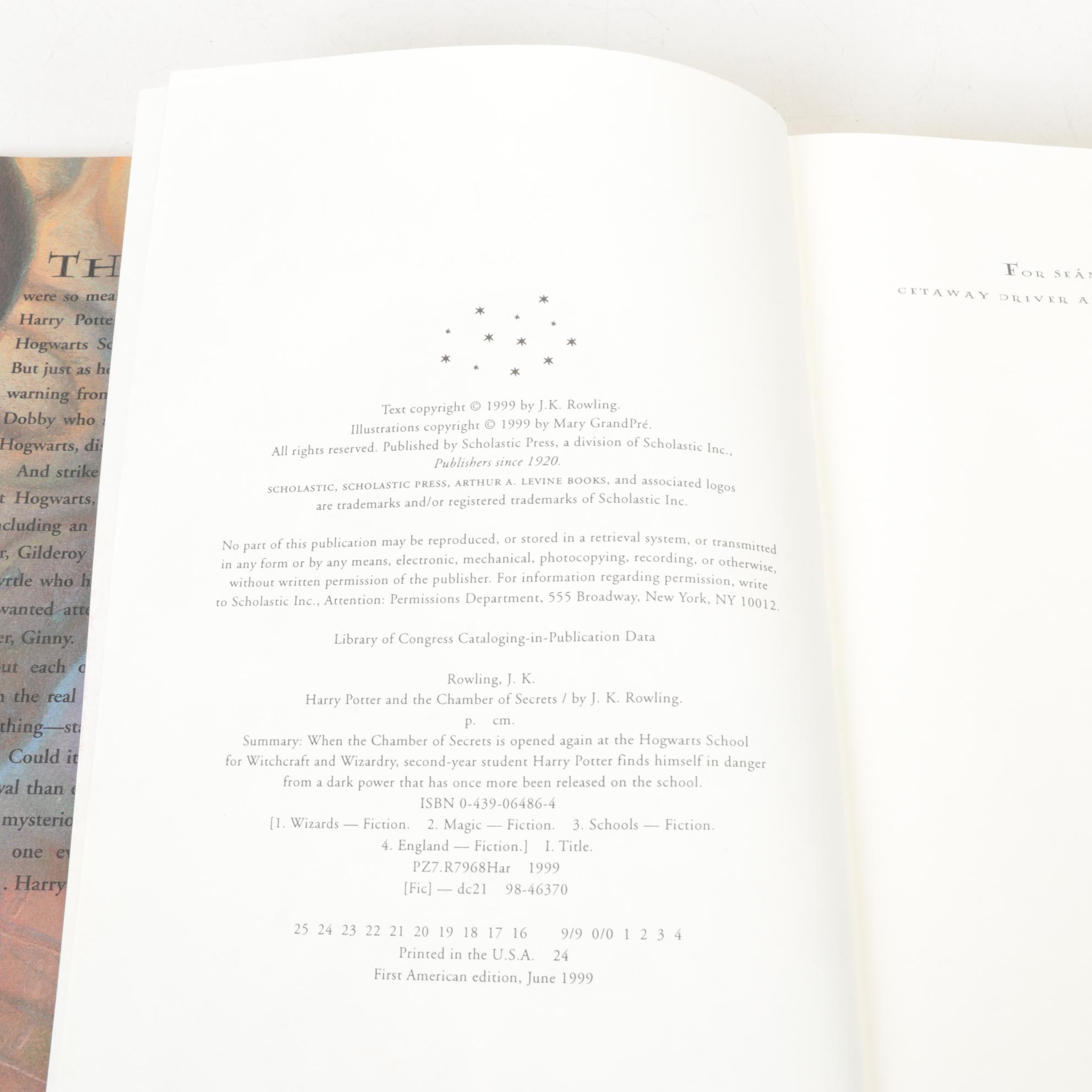 First American Edition "Harry Potter" Complete Series