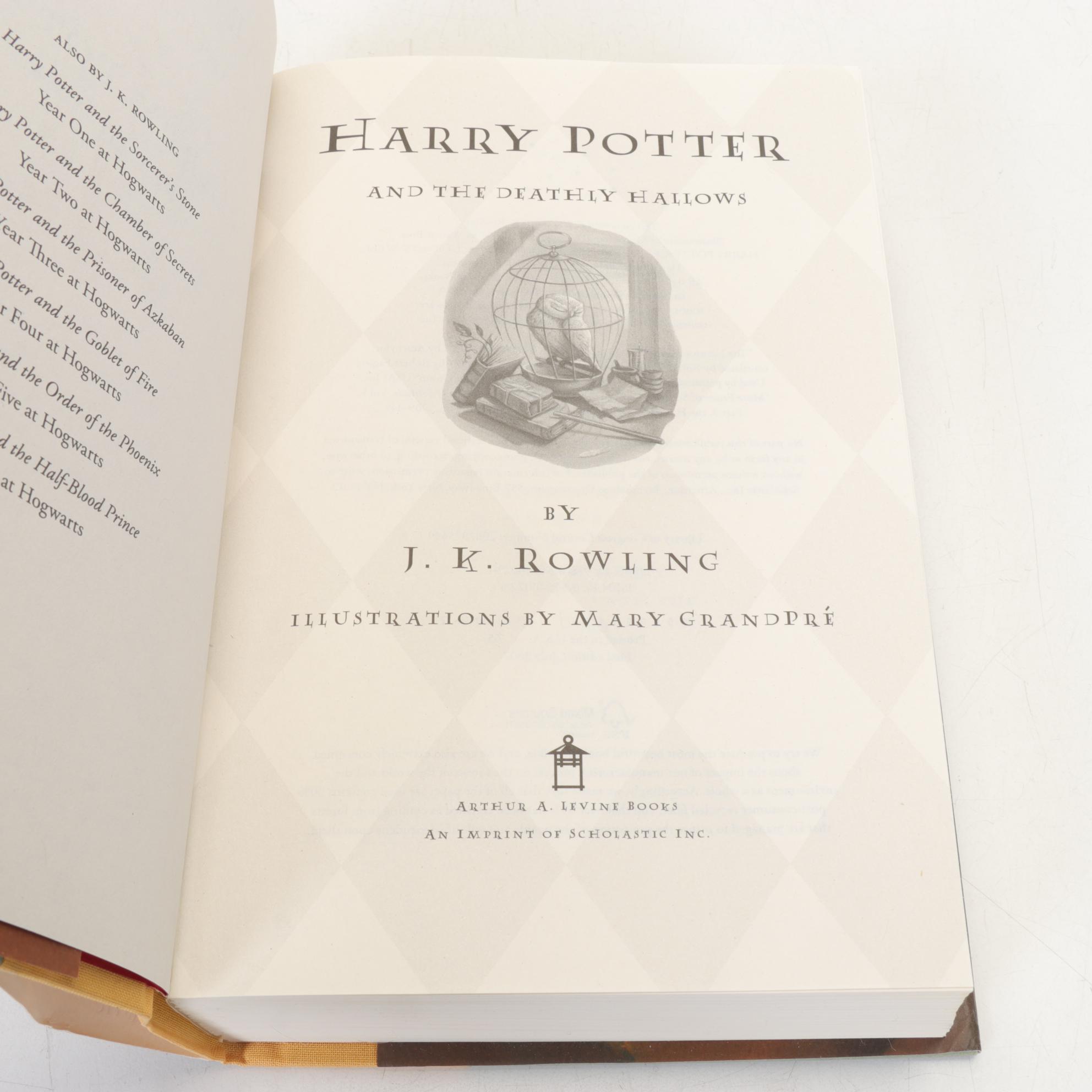 First American Edition "Harry Potter" Complete Series