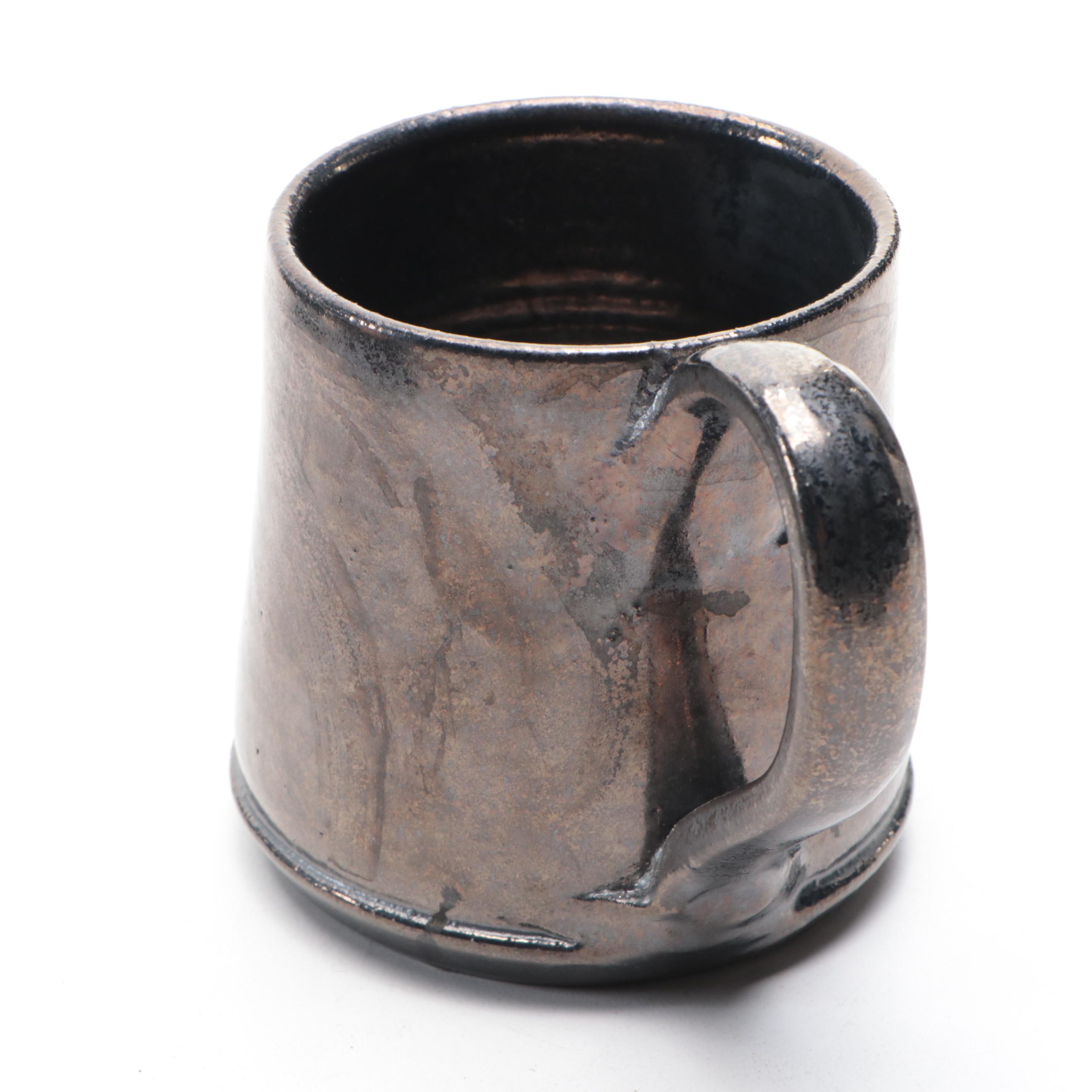 North Carolina Cole Pottery Plates, Bowl and Mug