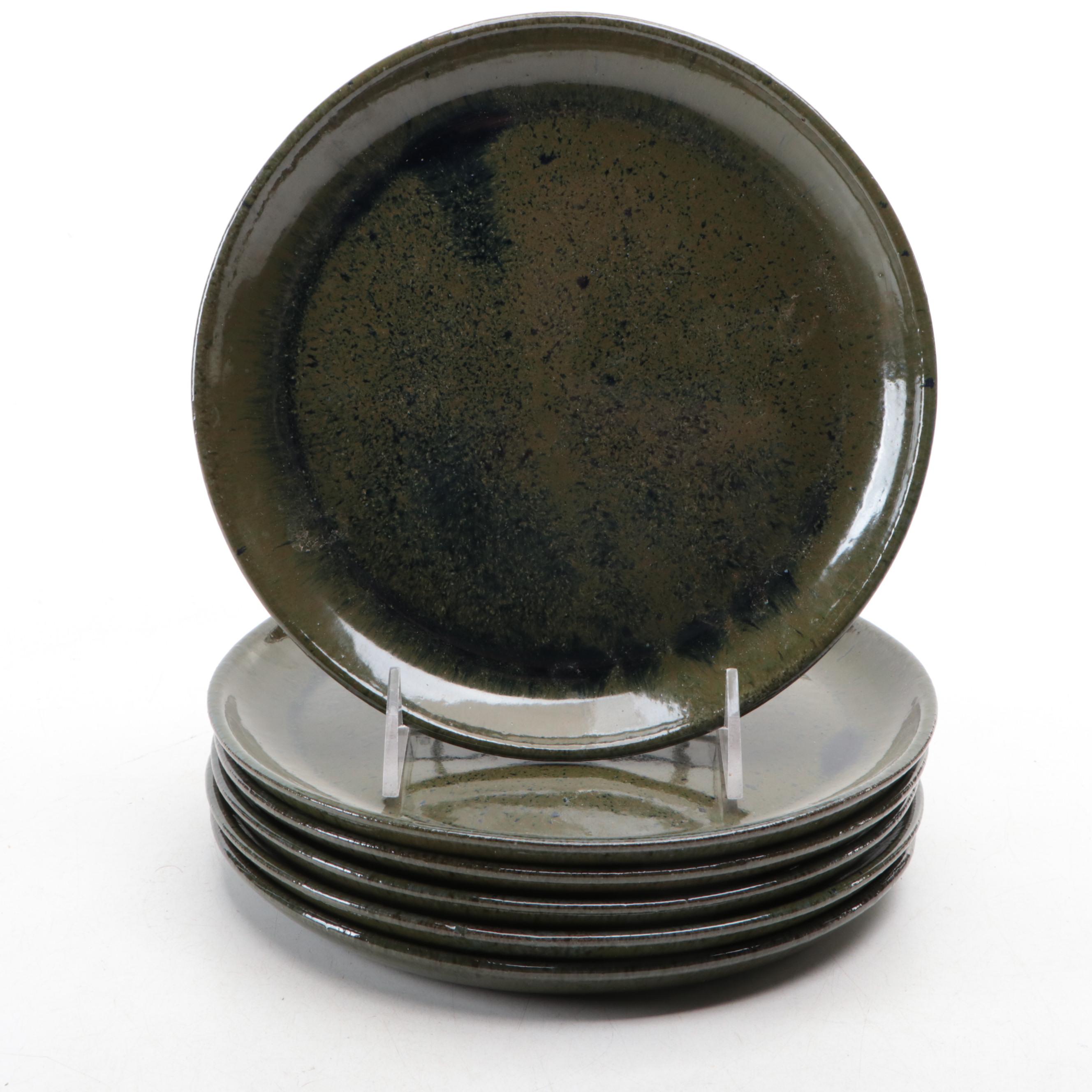 North Carolina Cole Pottery Plates, Bowl and Mug