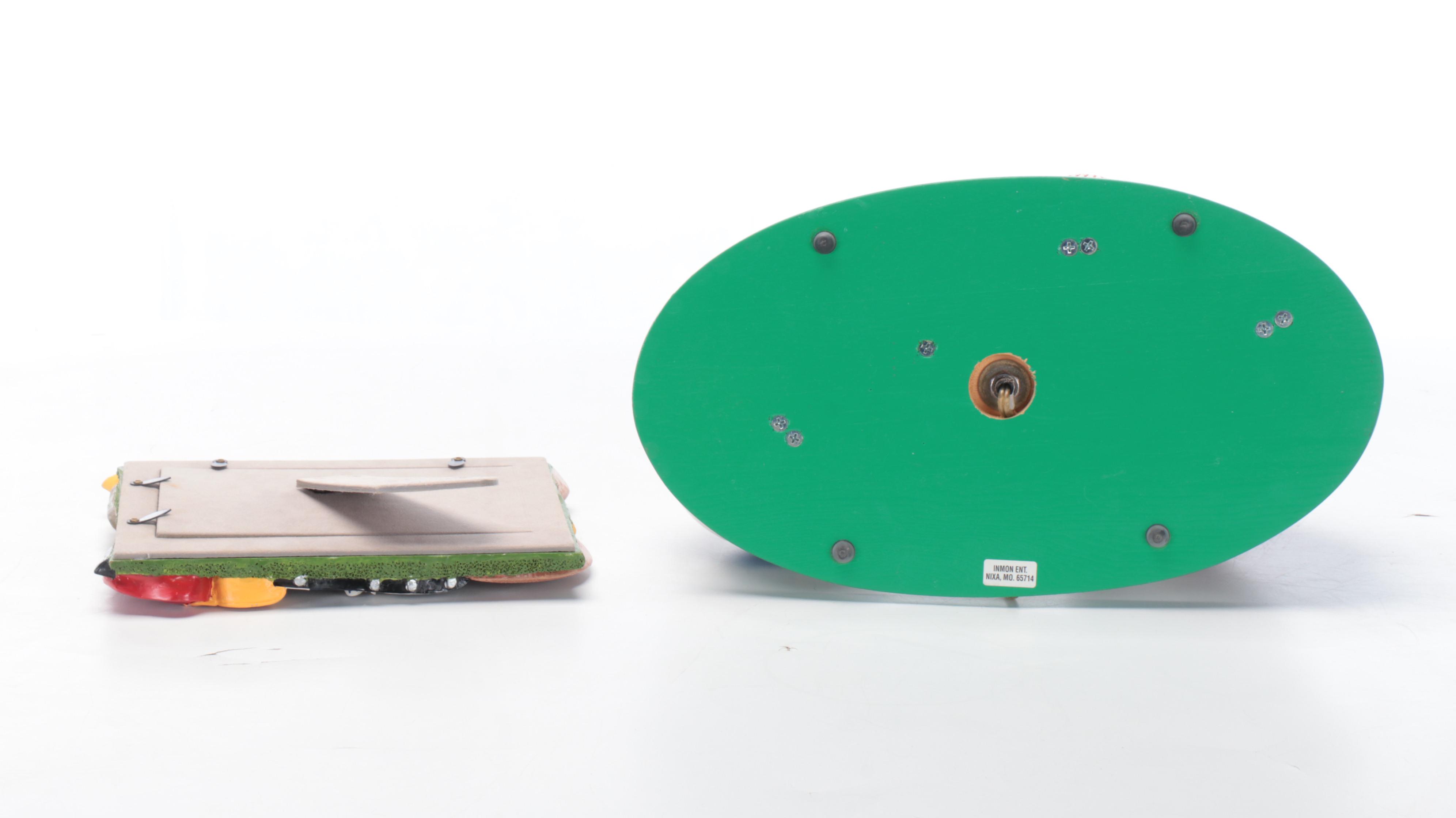 Wooden Baseball and Bat Wall Hanging Shelf with Other Sports Themed Decor