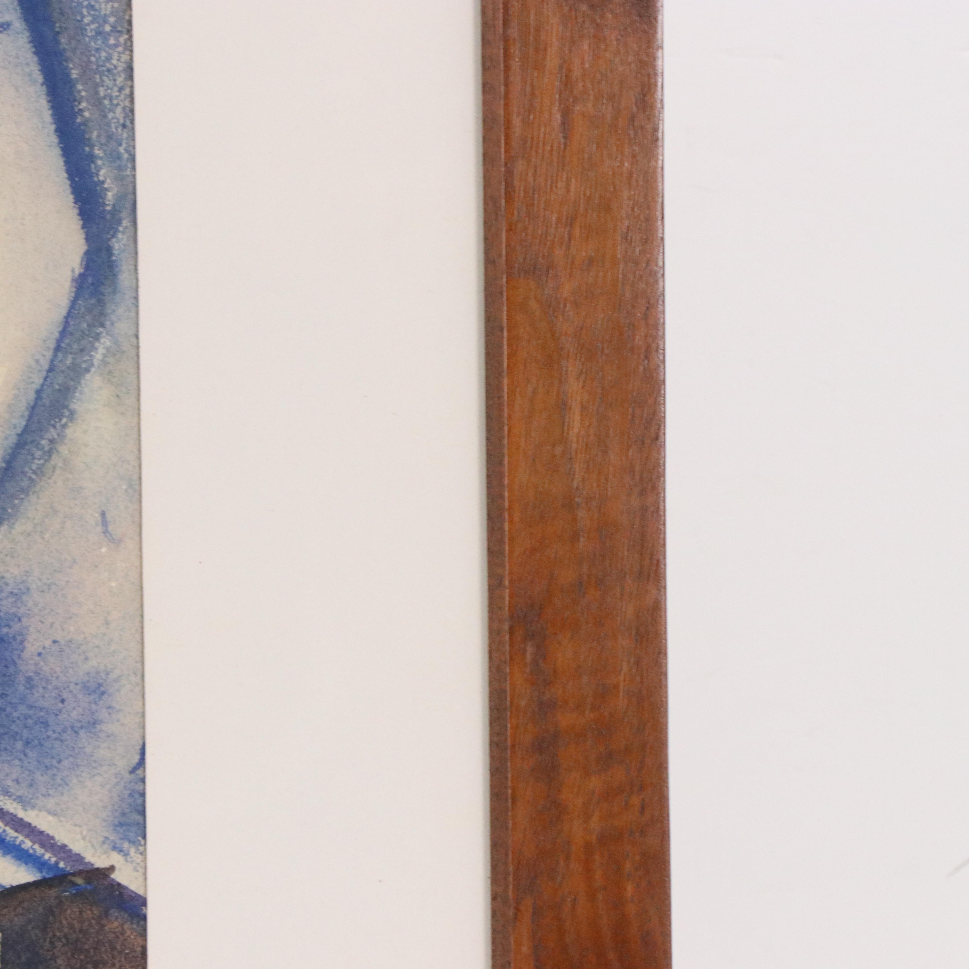 Patton Still Life Watercolor of Flower Pots